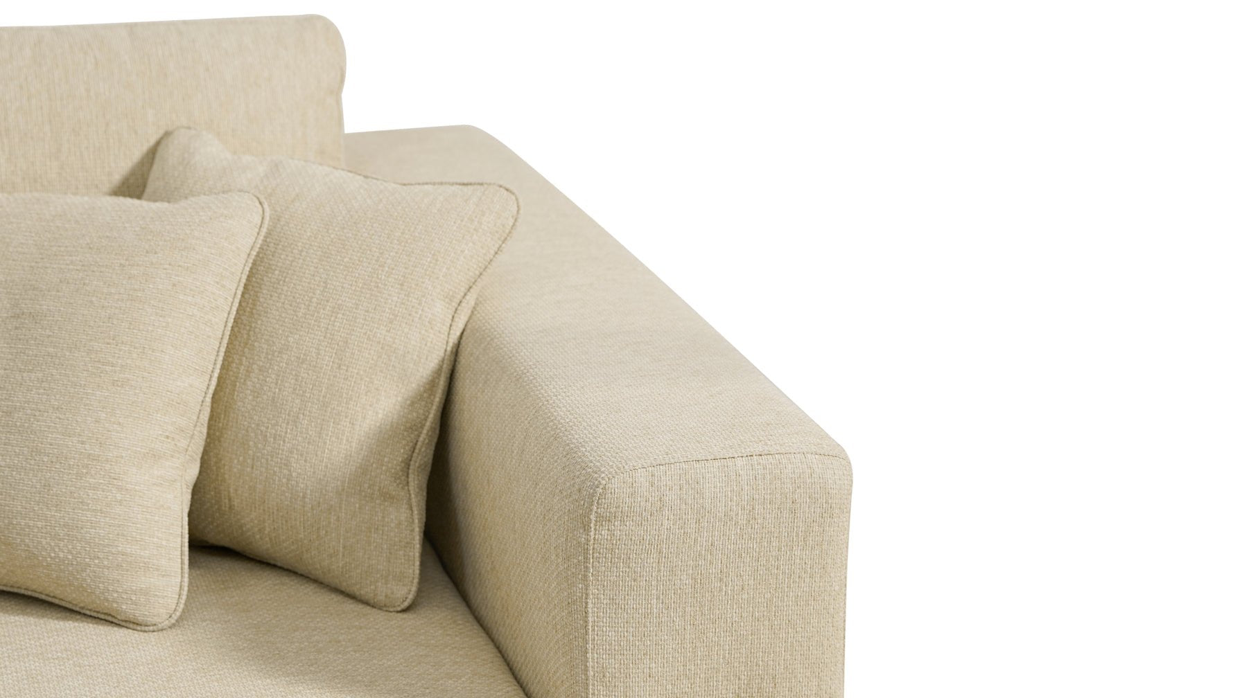 Sunny Days Outdoor Chaise, Right Facing, Sandy