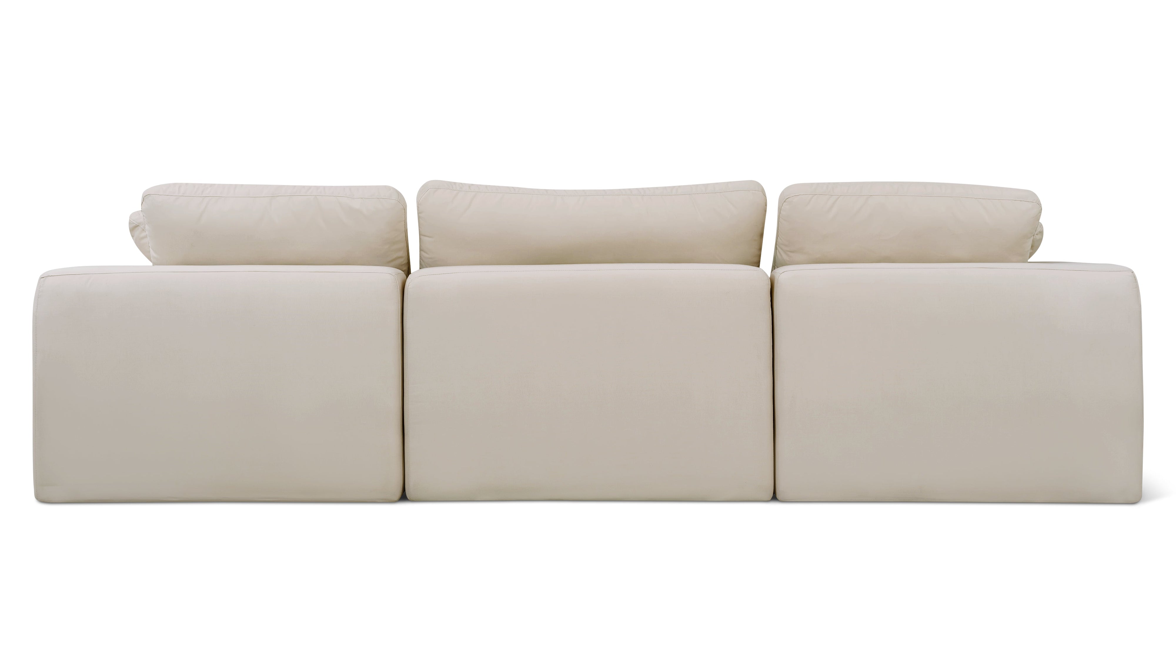 Movie Night™ Outdoor 4-Piece Modular Sectional, Standard, Ivory