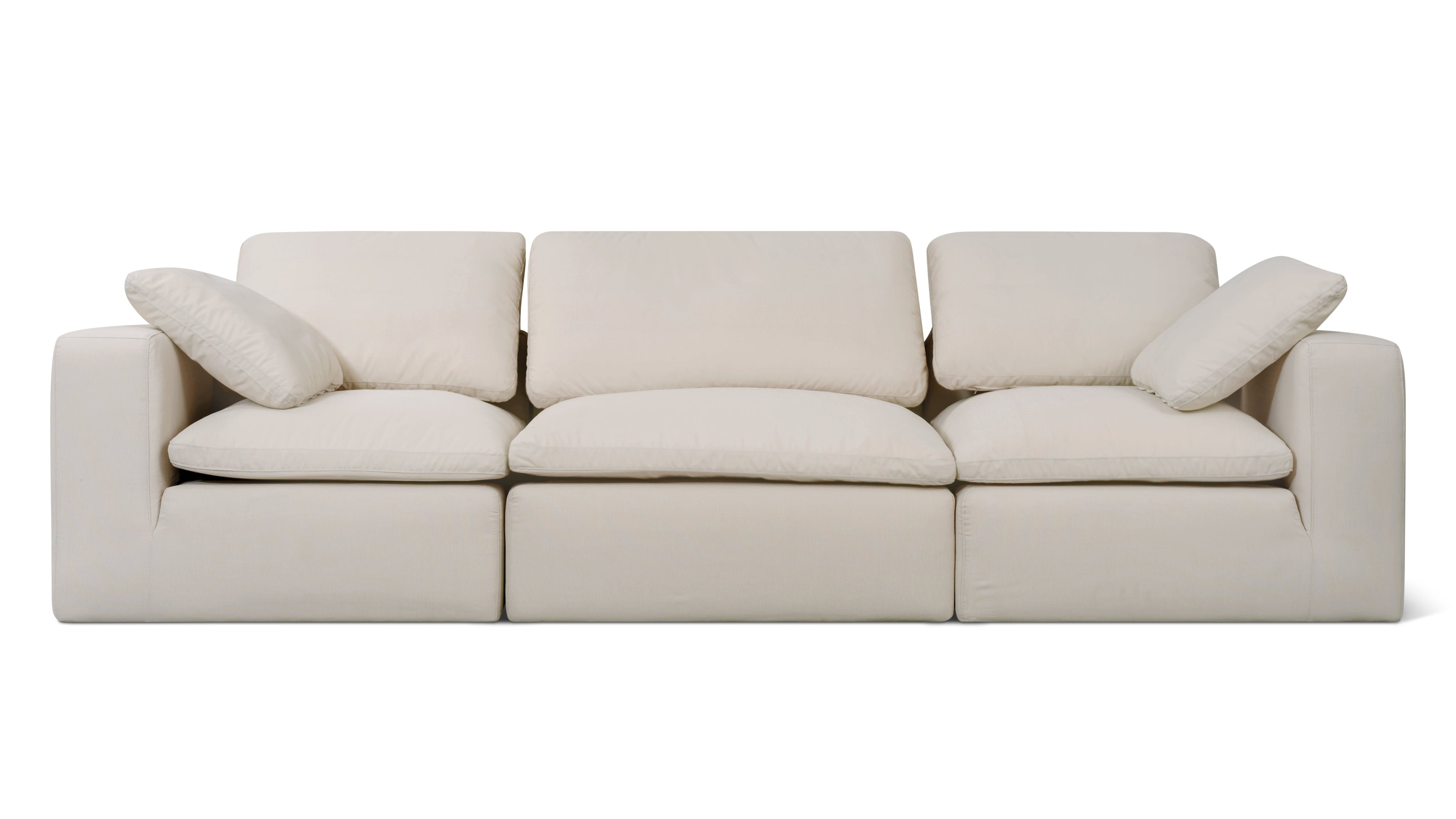 Movie Night™ Outdoor 3-Piece Modular Sofa, Standard, Ivory