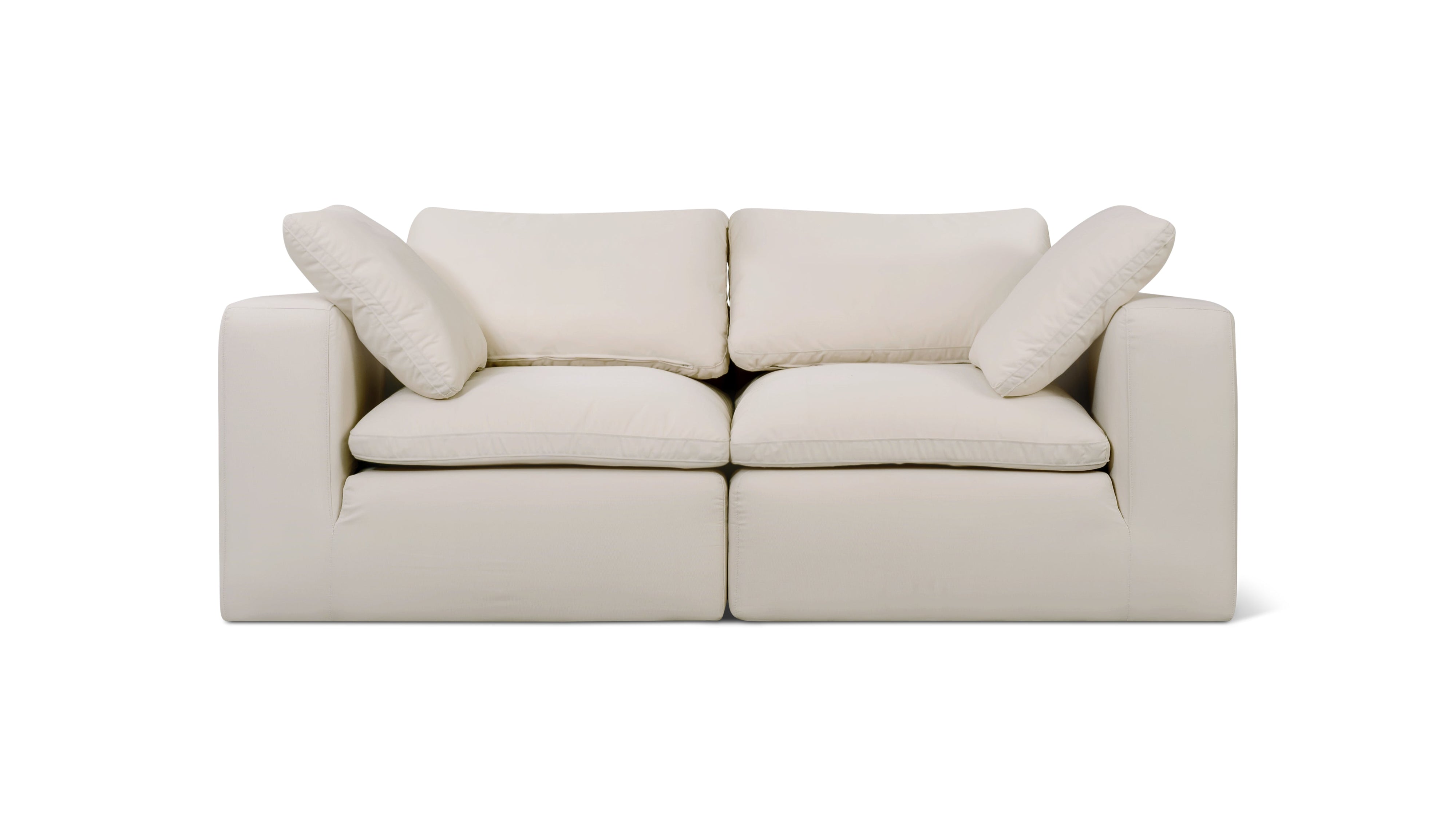 Movie Night™ Outdoor 2-Piece Modular Sofa, Standard, Ivory