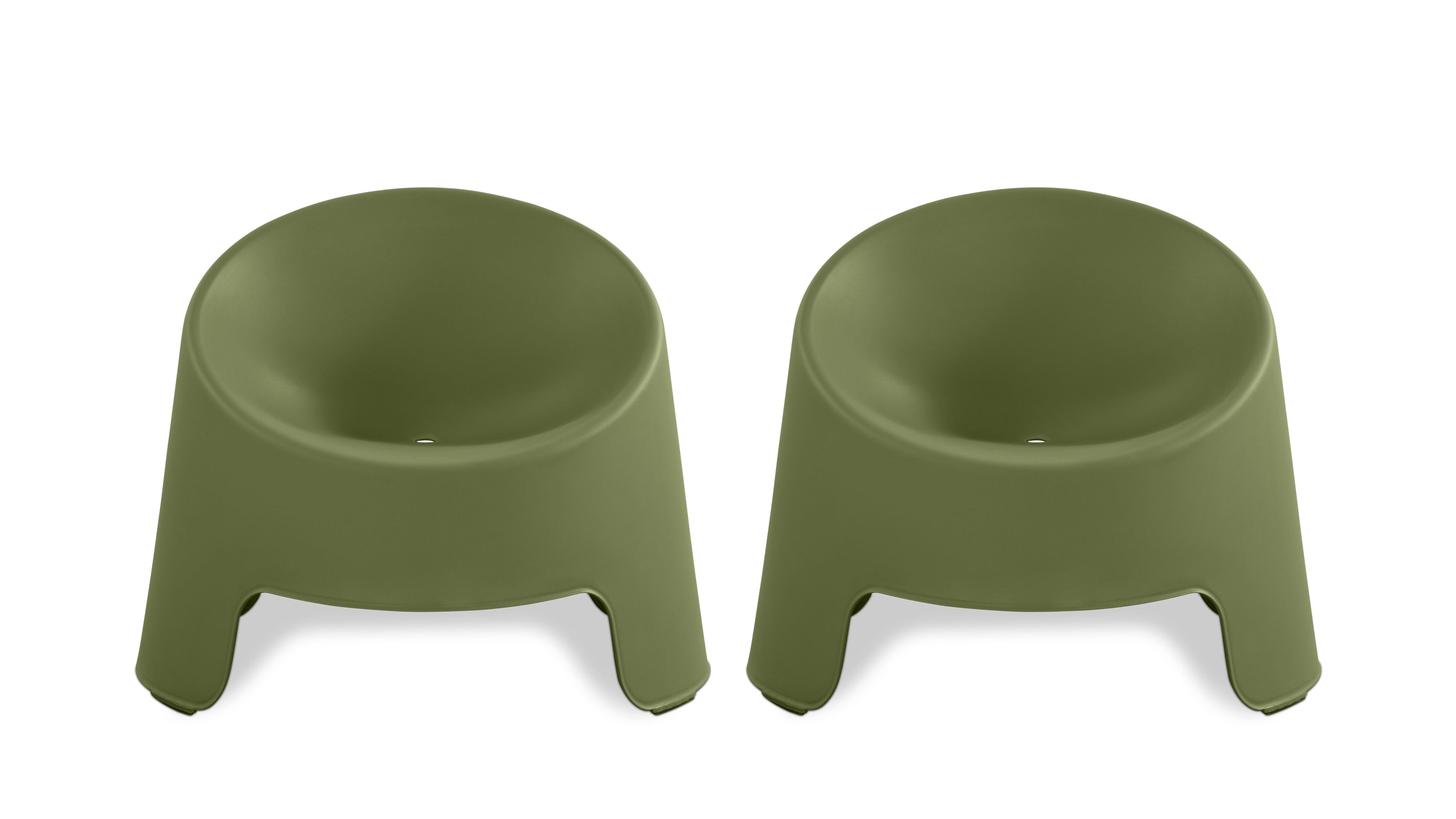 Inner Circle Outdoor Lounge Chair (Set of Two), Matcha