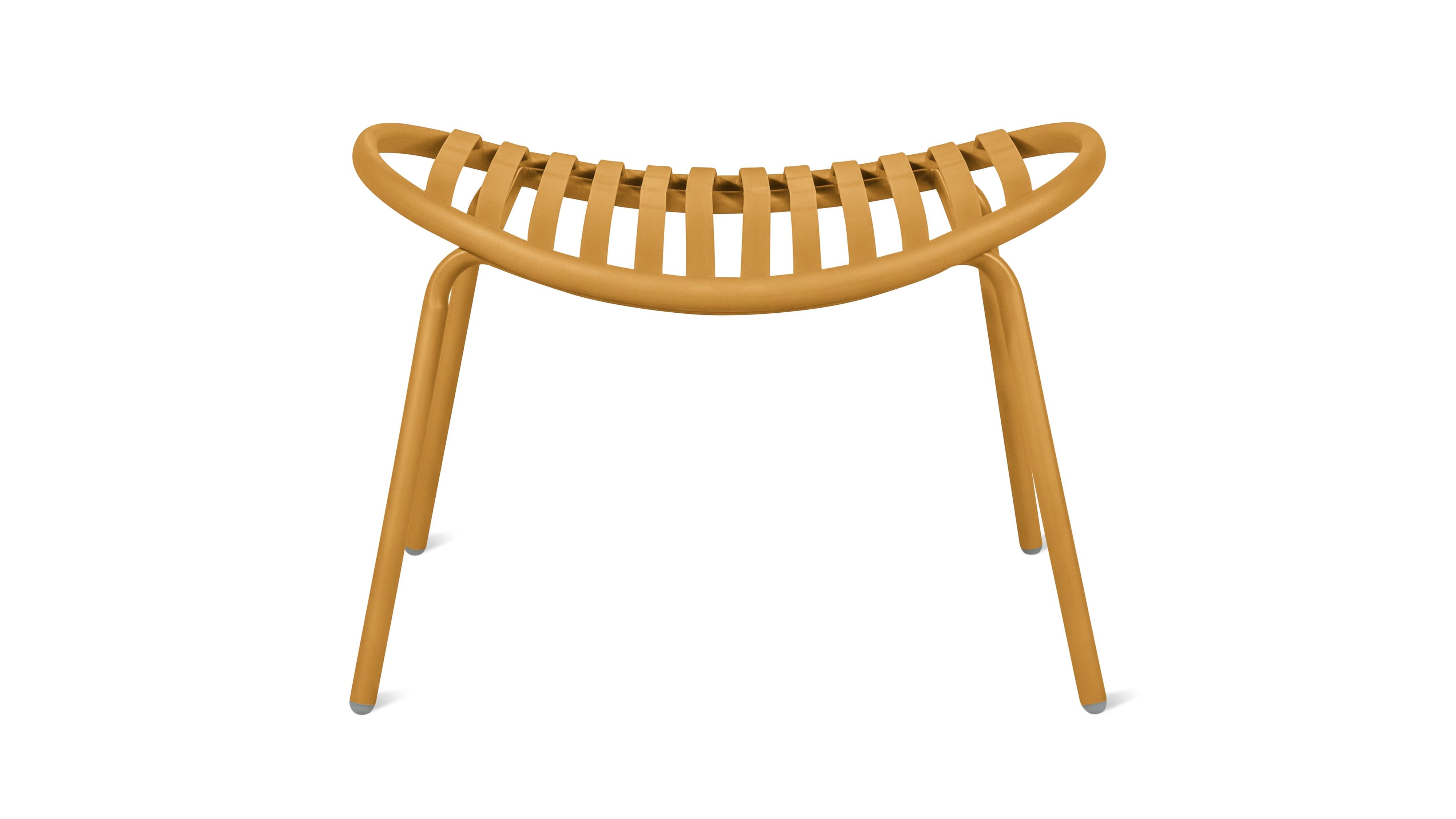 Golden Hour Outdoor Ottoman (Set of Two), Lemon