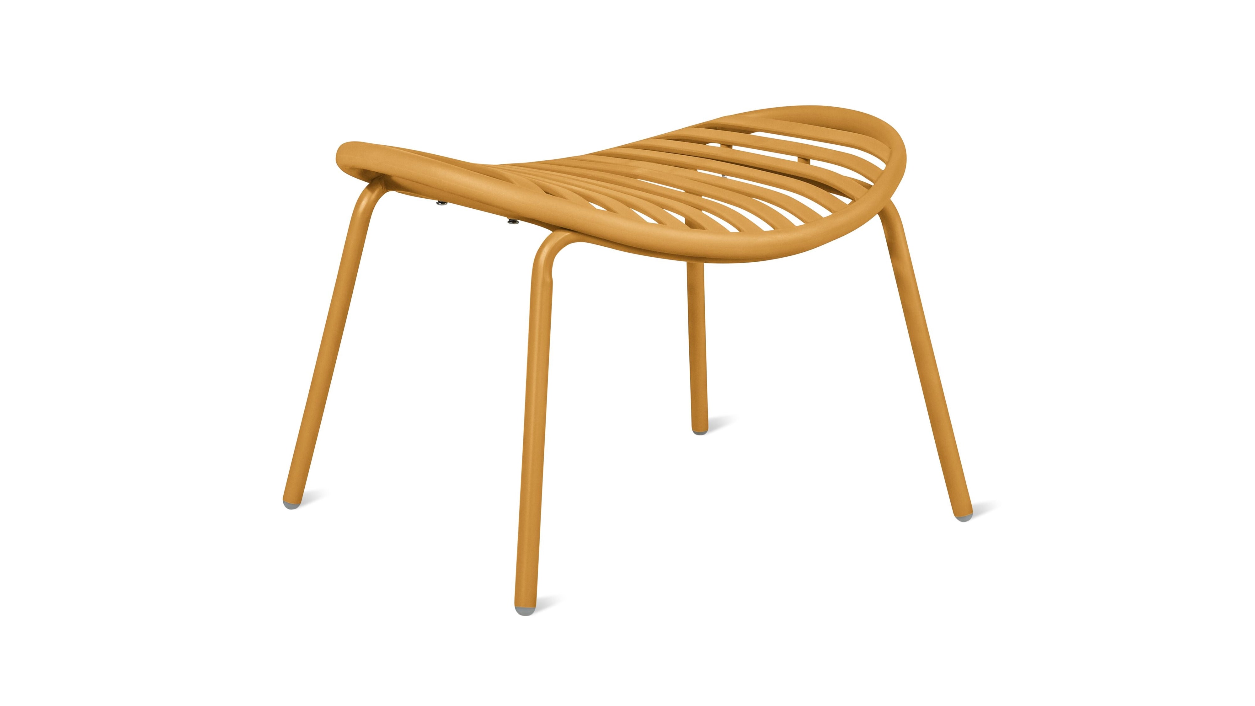 Golden Hour Outdoor Ottoman (Set of Two), Lemon