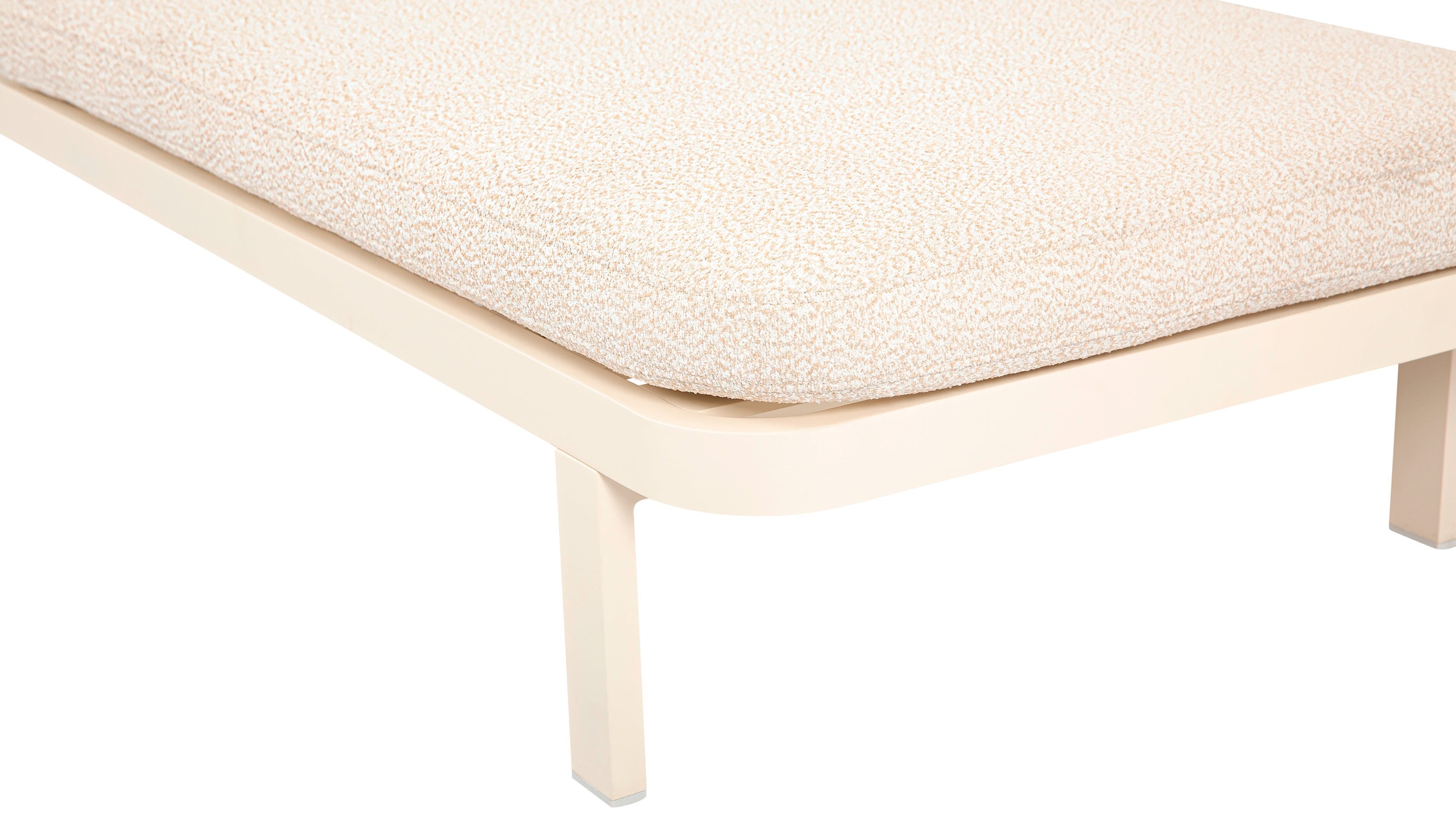 Paradise Outdoor Lounger, Macadamia