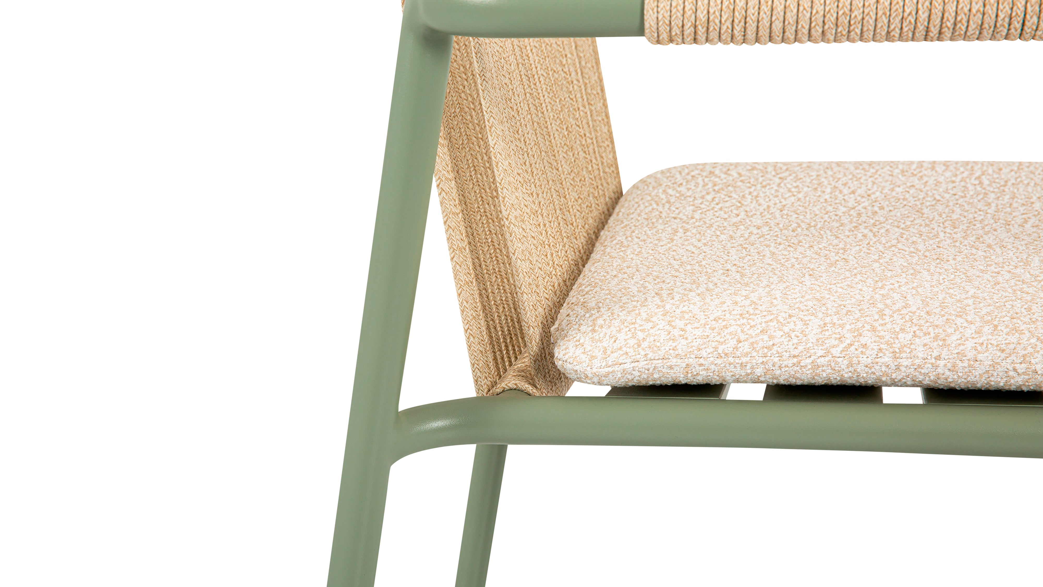 On Deck Outdoor Dining Chair (Set of Two), Sage - Sundays CompanyOUT-VV-004-104