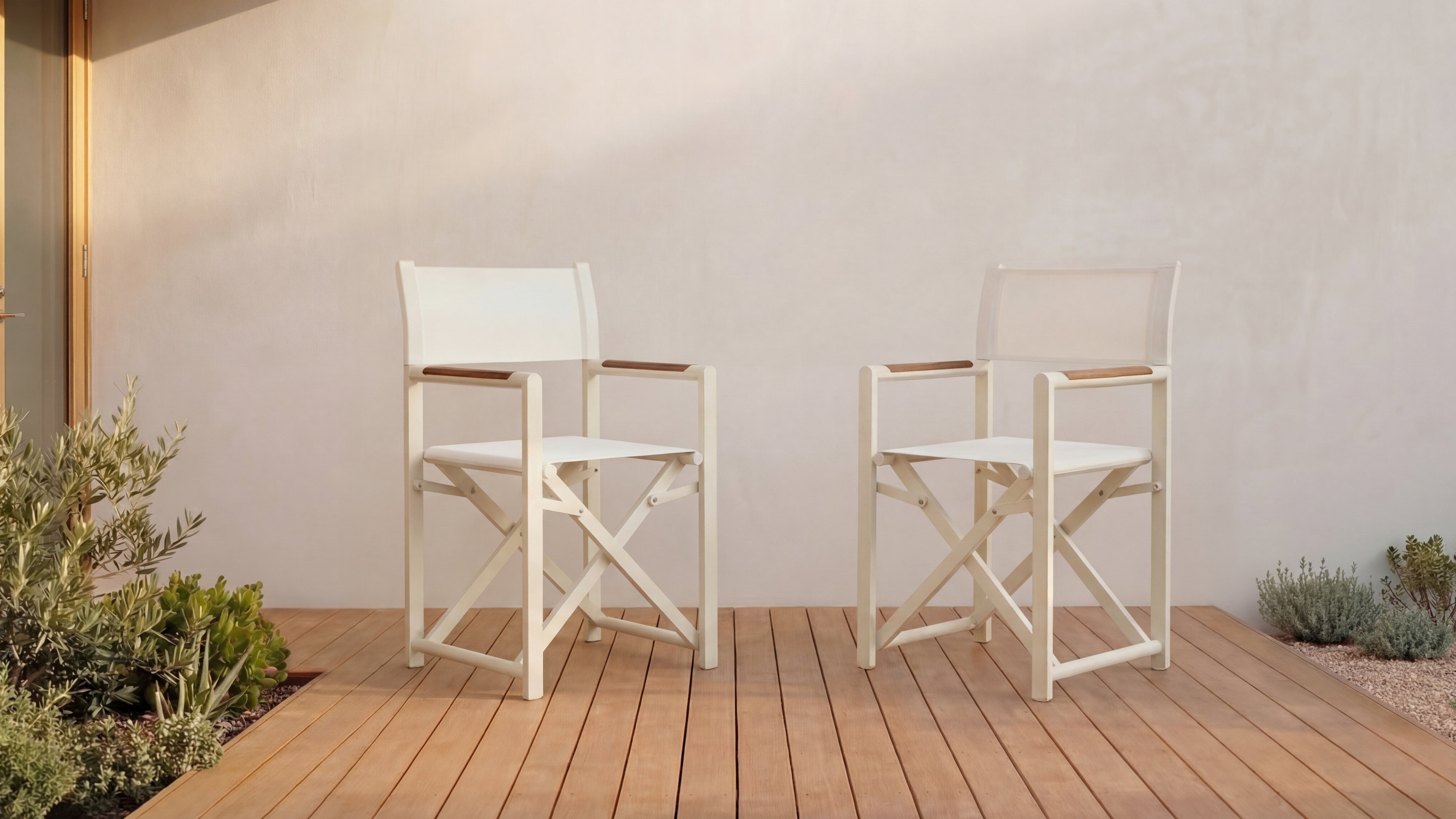 Long Weekend Outdoor Armchair (Set Of Two), Ivory