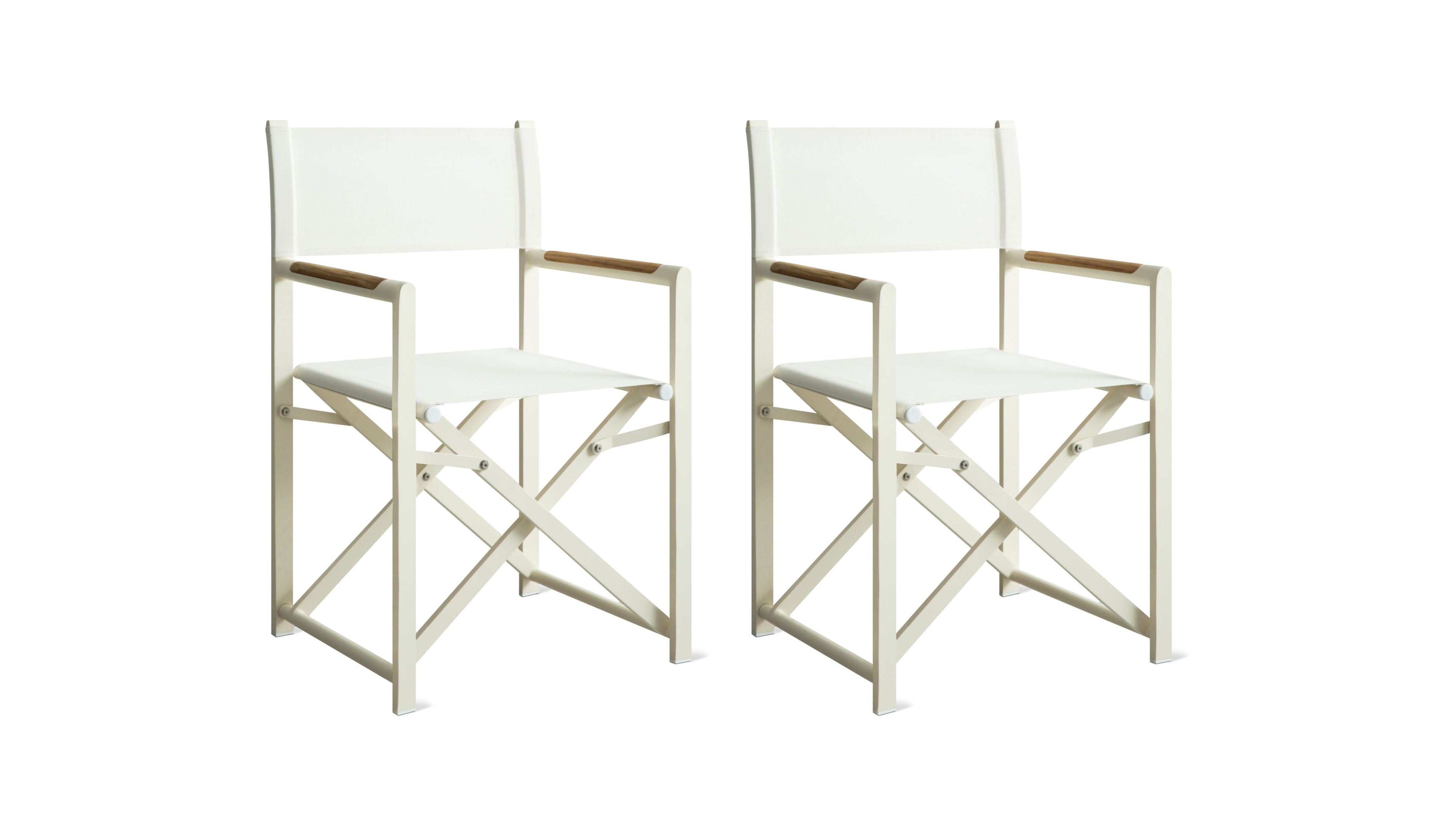 Long Weekend Outdoor Armchair (Set Of Two), Ivory