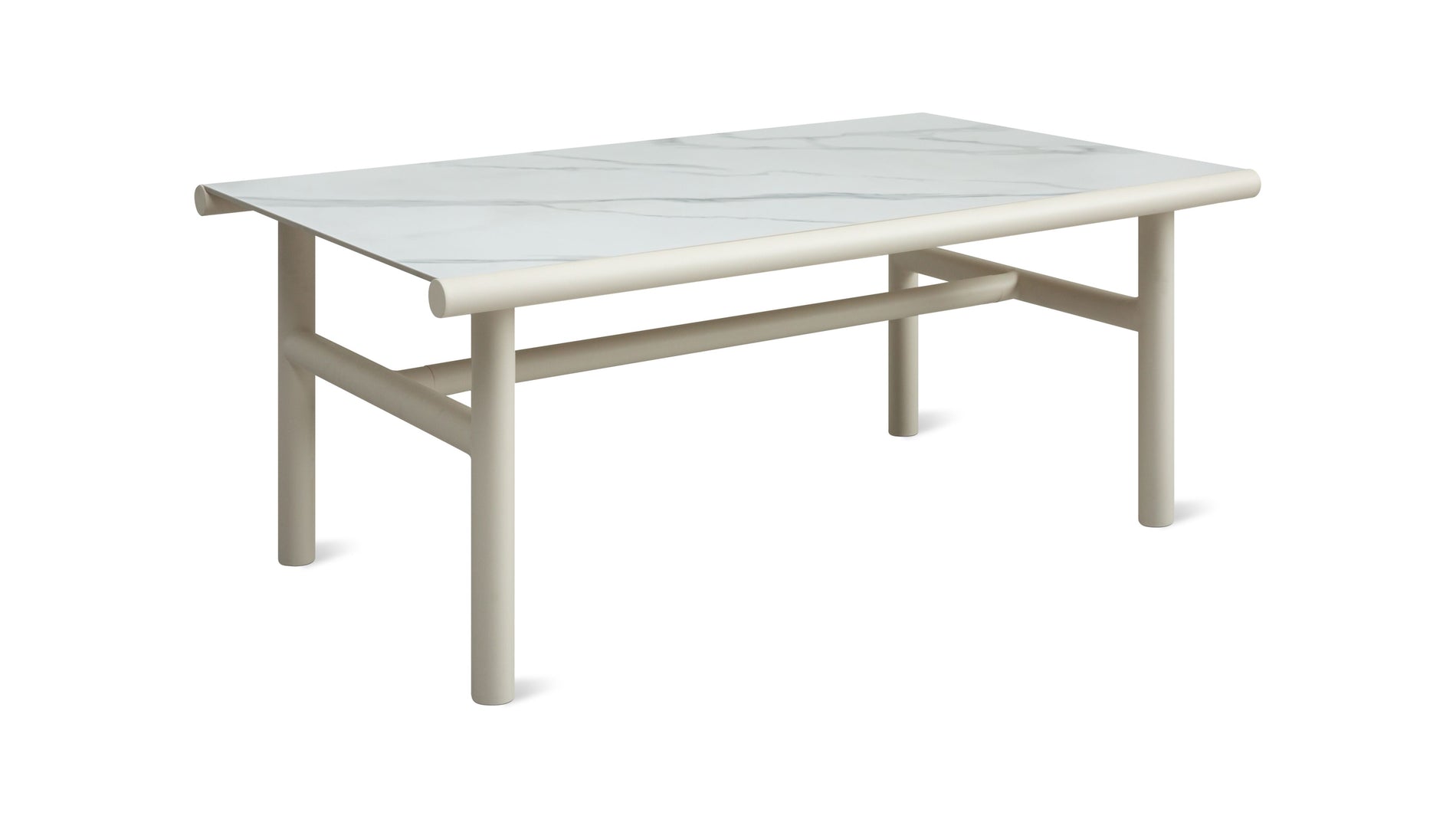 Long Weekend Outdoor Dining Table, Ivory_image
