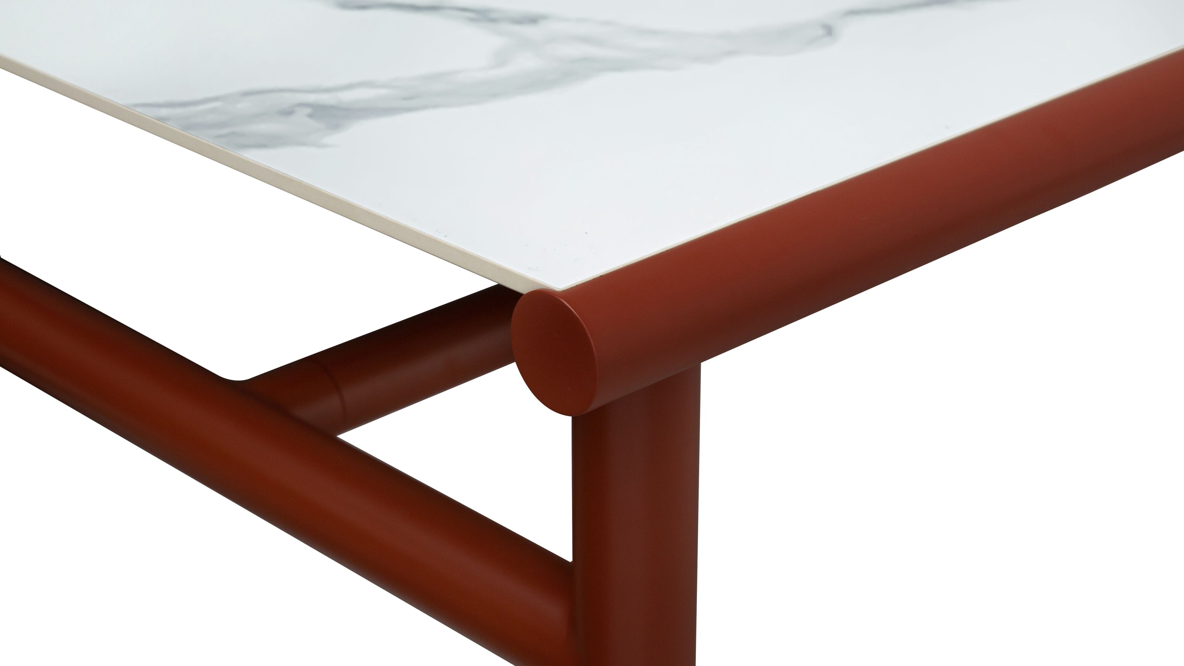 Long Weekend Outdoor Dining Table, Terracotta