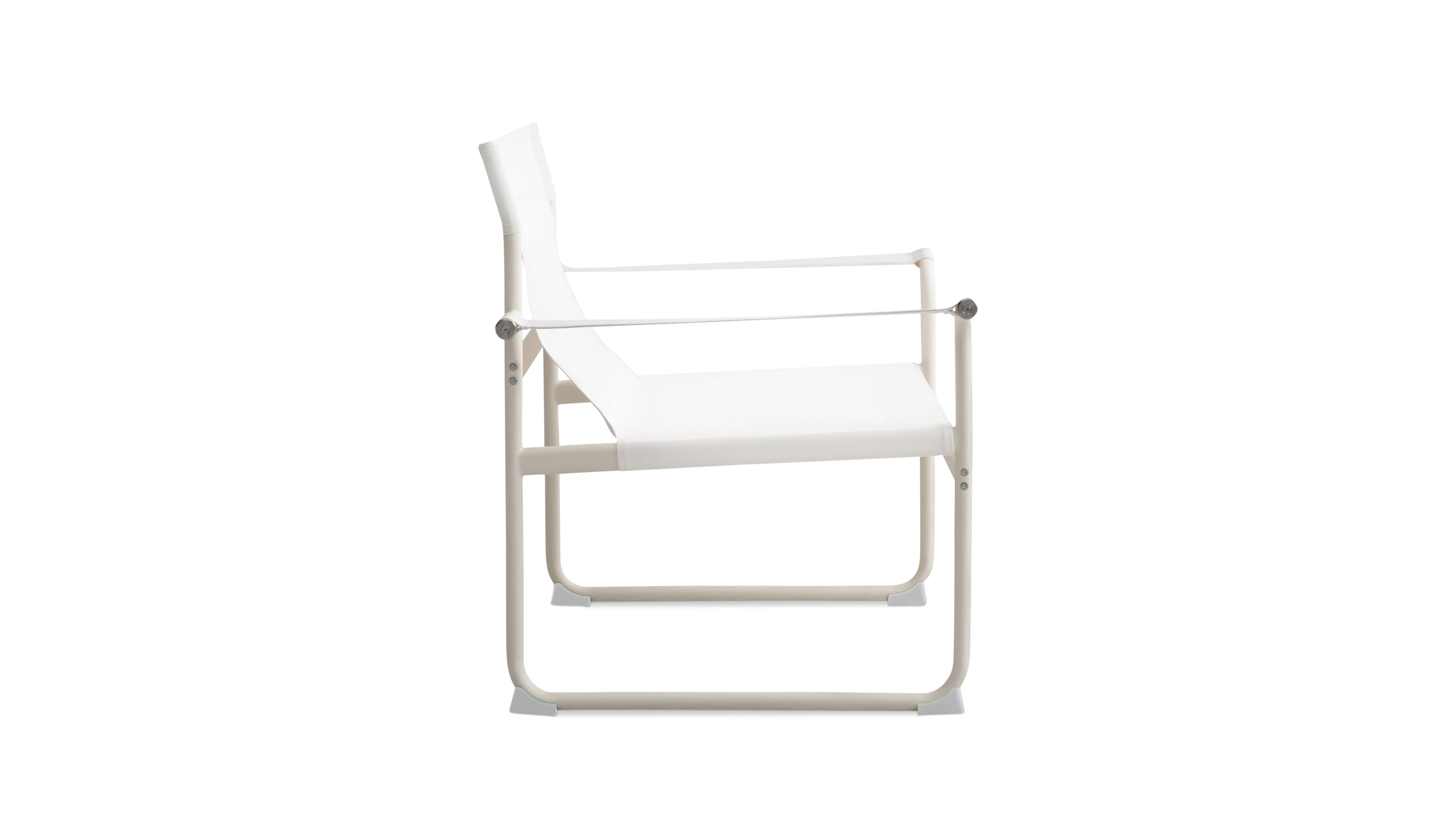 Poolside Outdoor Lounge Chair, Ivory