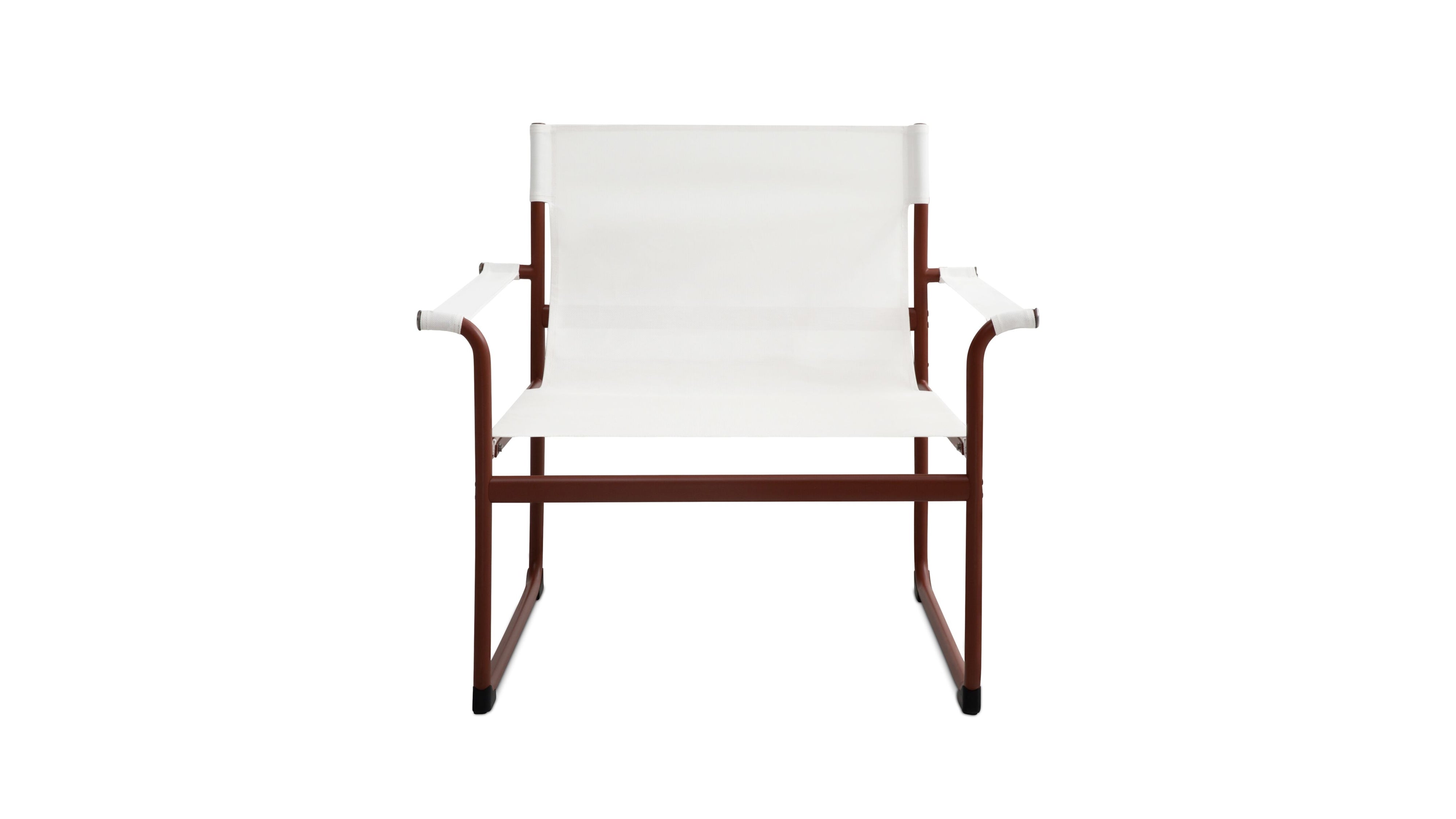 Poolside Outdoor Lounge Chair, Terracotta