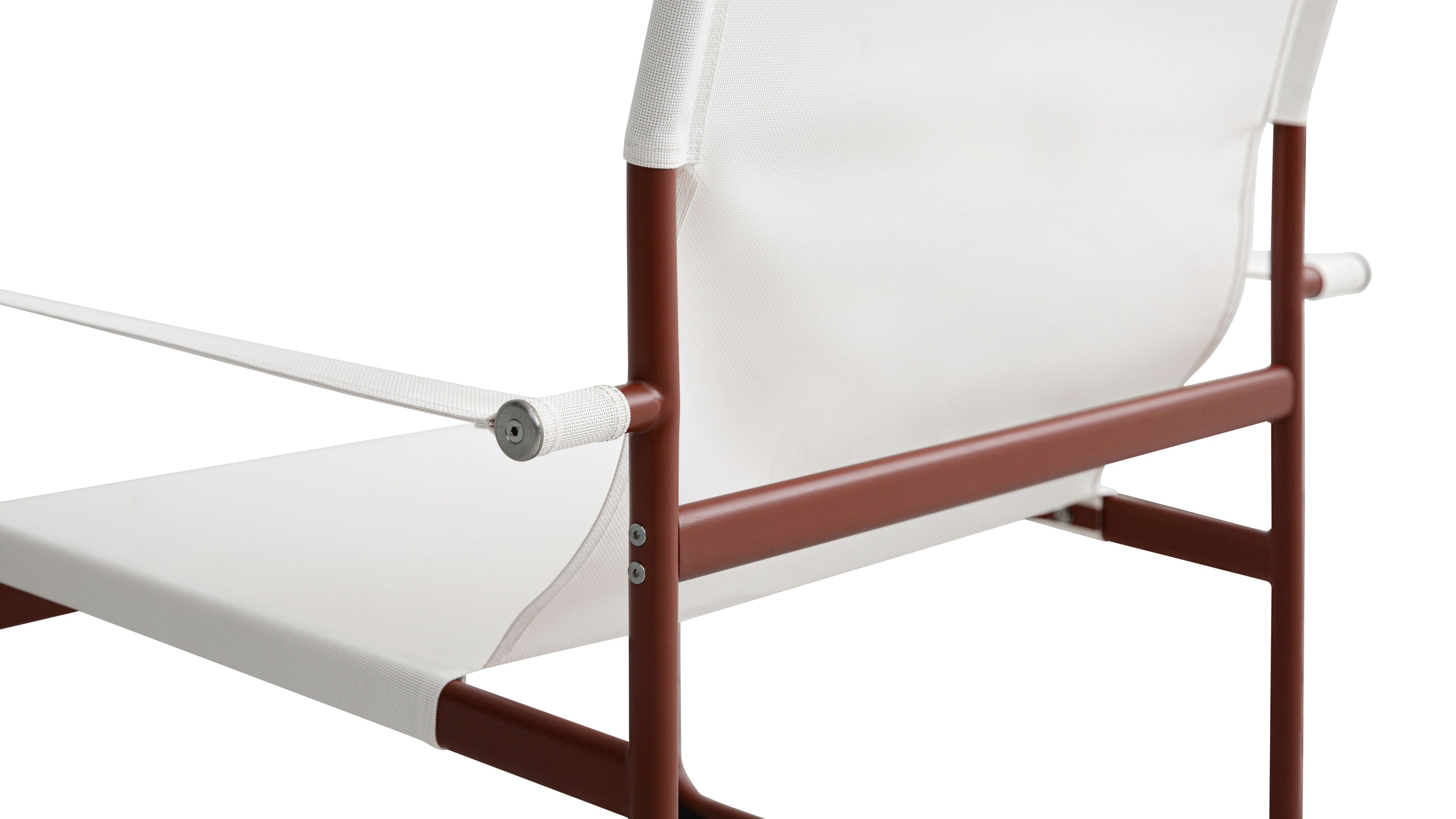 Poolside Outdoor Lounge Chair, Terracotta