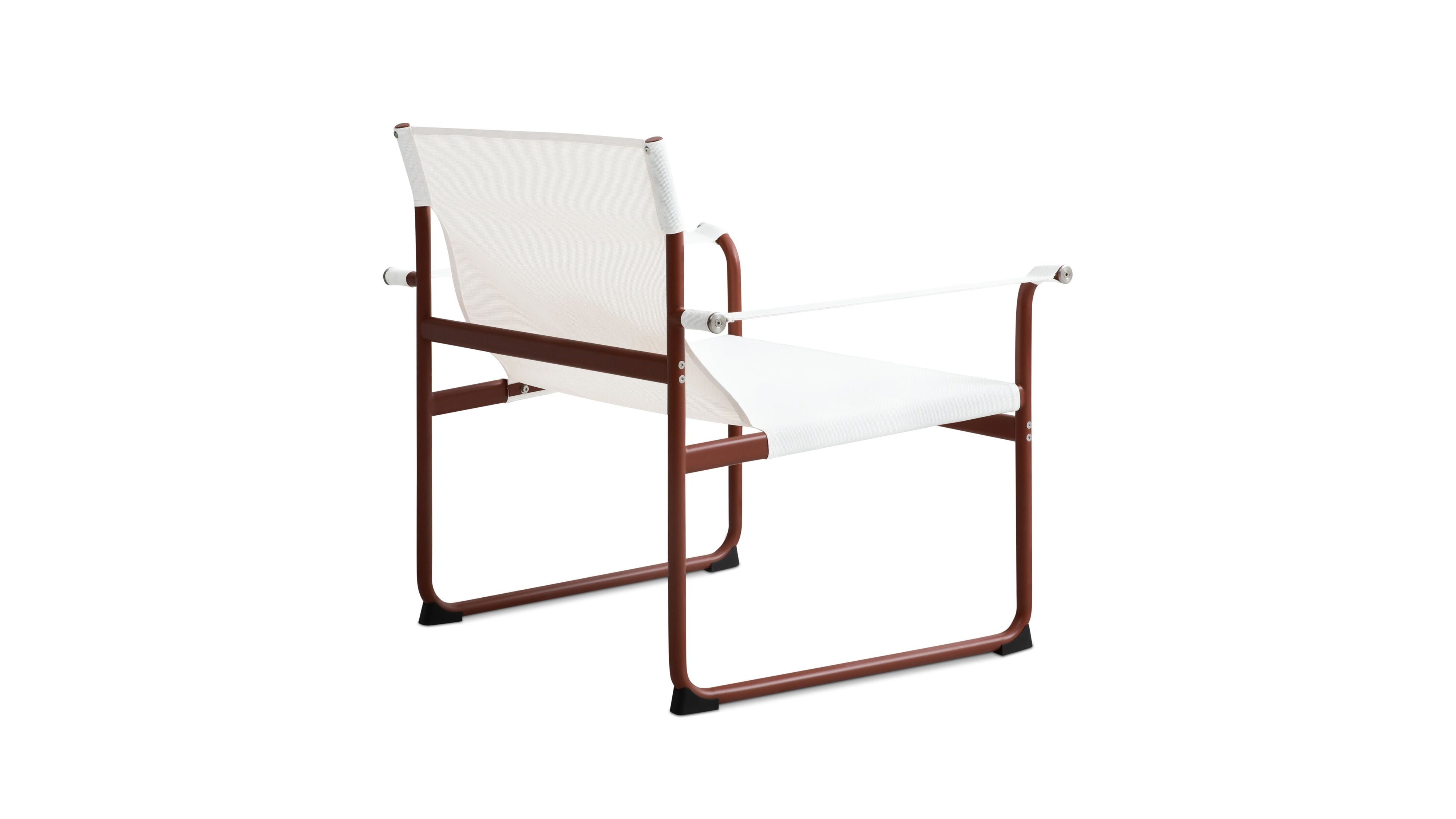 Poolside Outdoor Lounge Chair, Terracotta