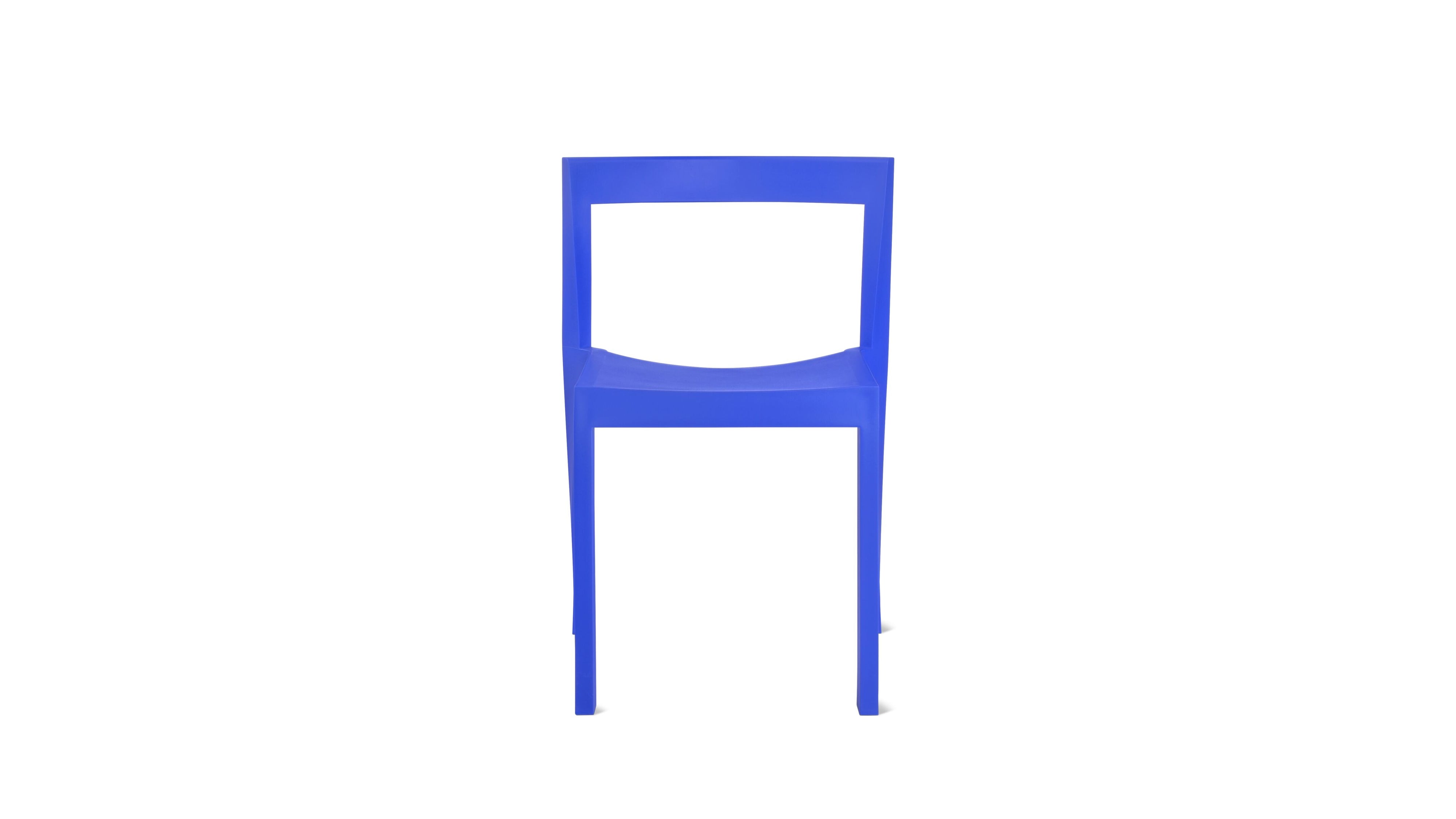 Open Air Outdoor Dining Chair (Set Of Two), Cobalt