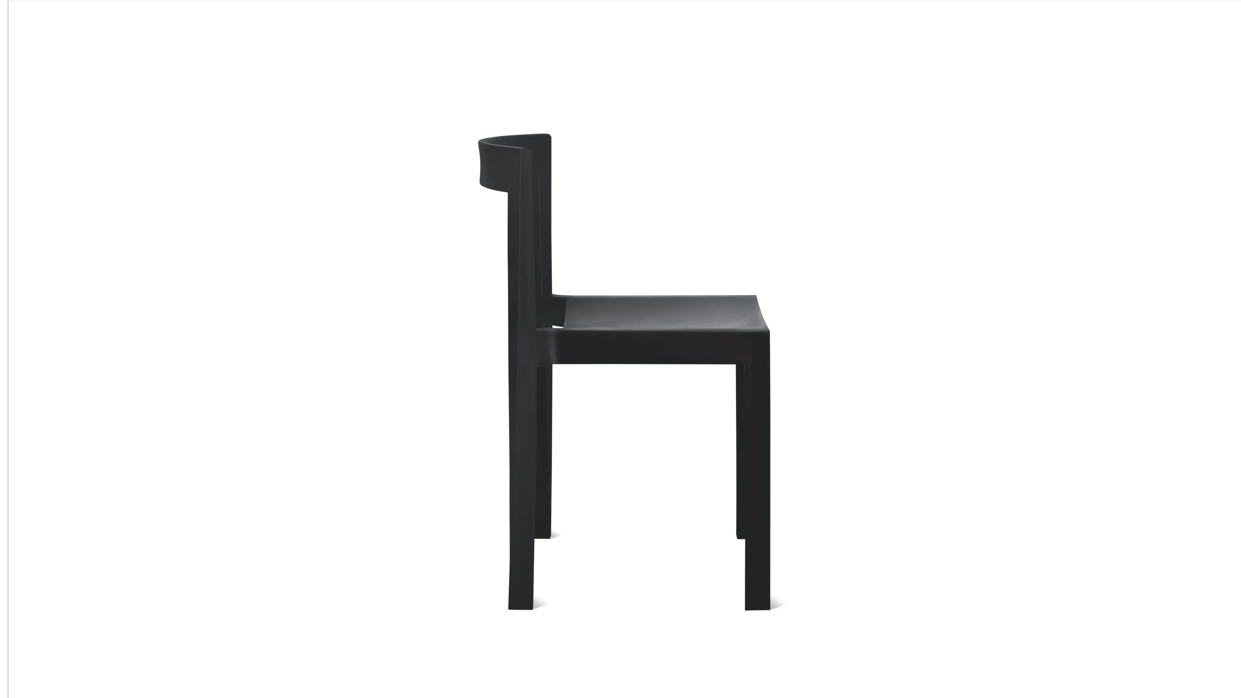 Open Air Outdoor Dining Chair (Set Of Two), Carbon