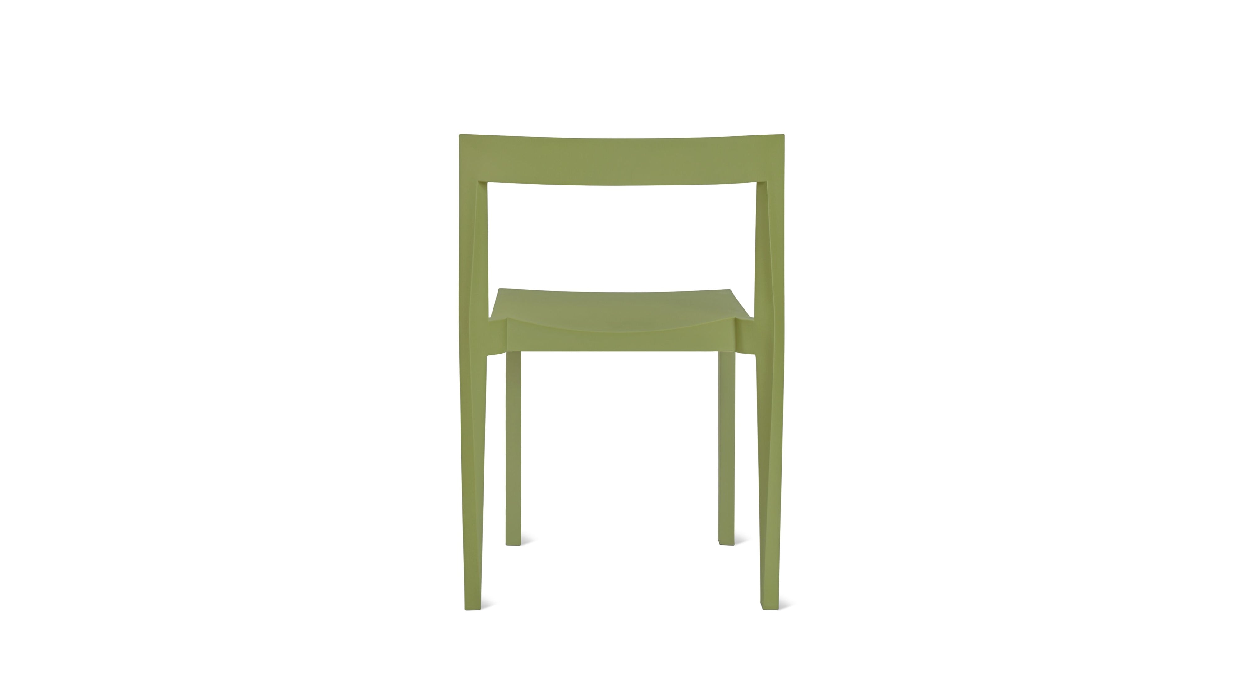 Open Air Outdoor Dining Chair (Set Of Two), Avocado