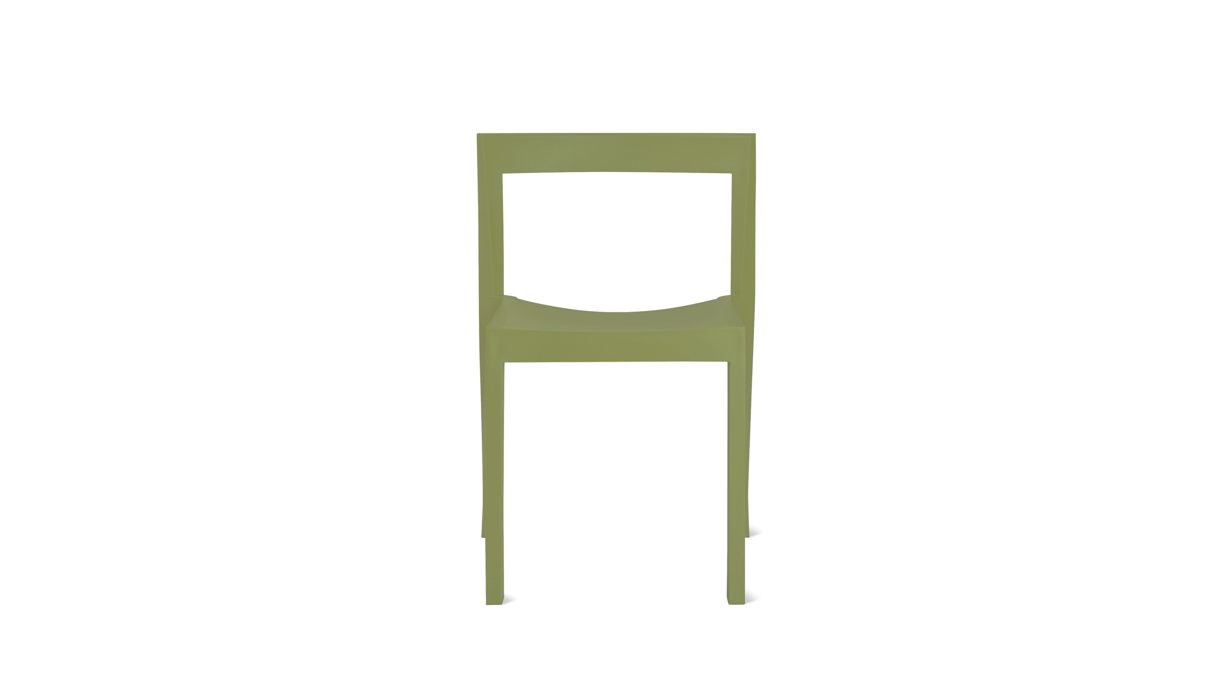 Open Air Outdoor Dining Chair (Set Of Two), Avocado