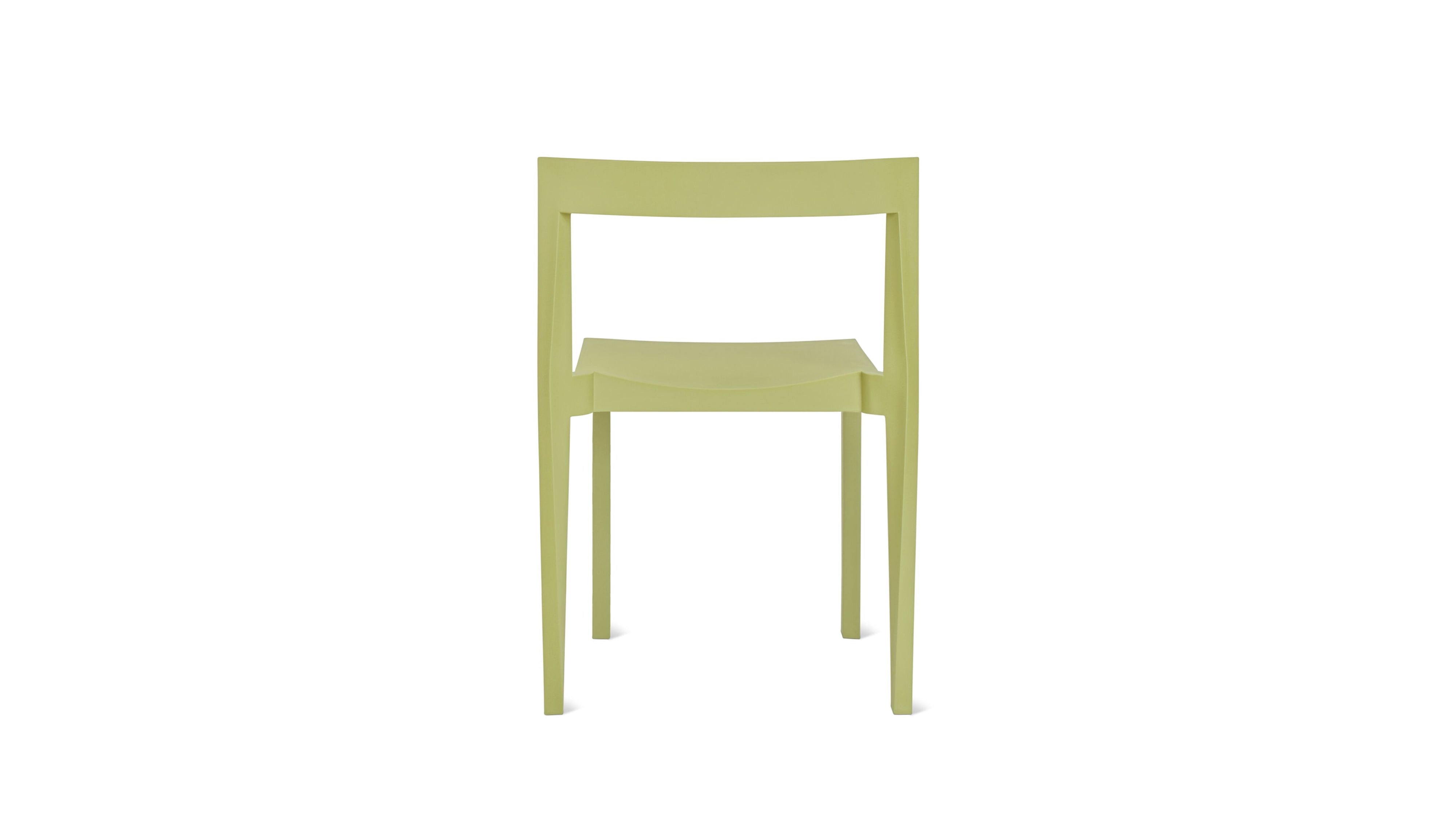 Open Air Outdoor Dining Chair (Set Of Two), Avocado