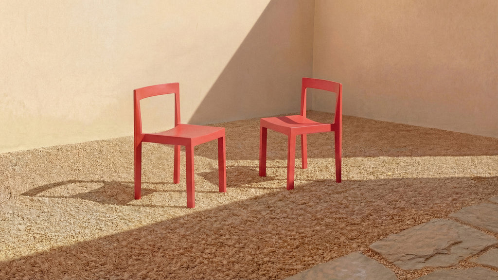 Open Air Outdoor Dining Chair (Set Of Two), Maple - Sundays Company