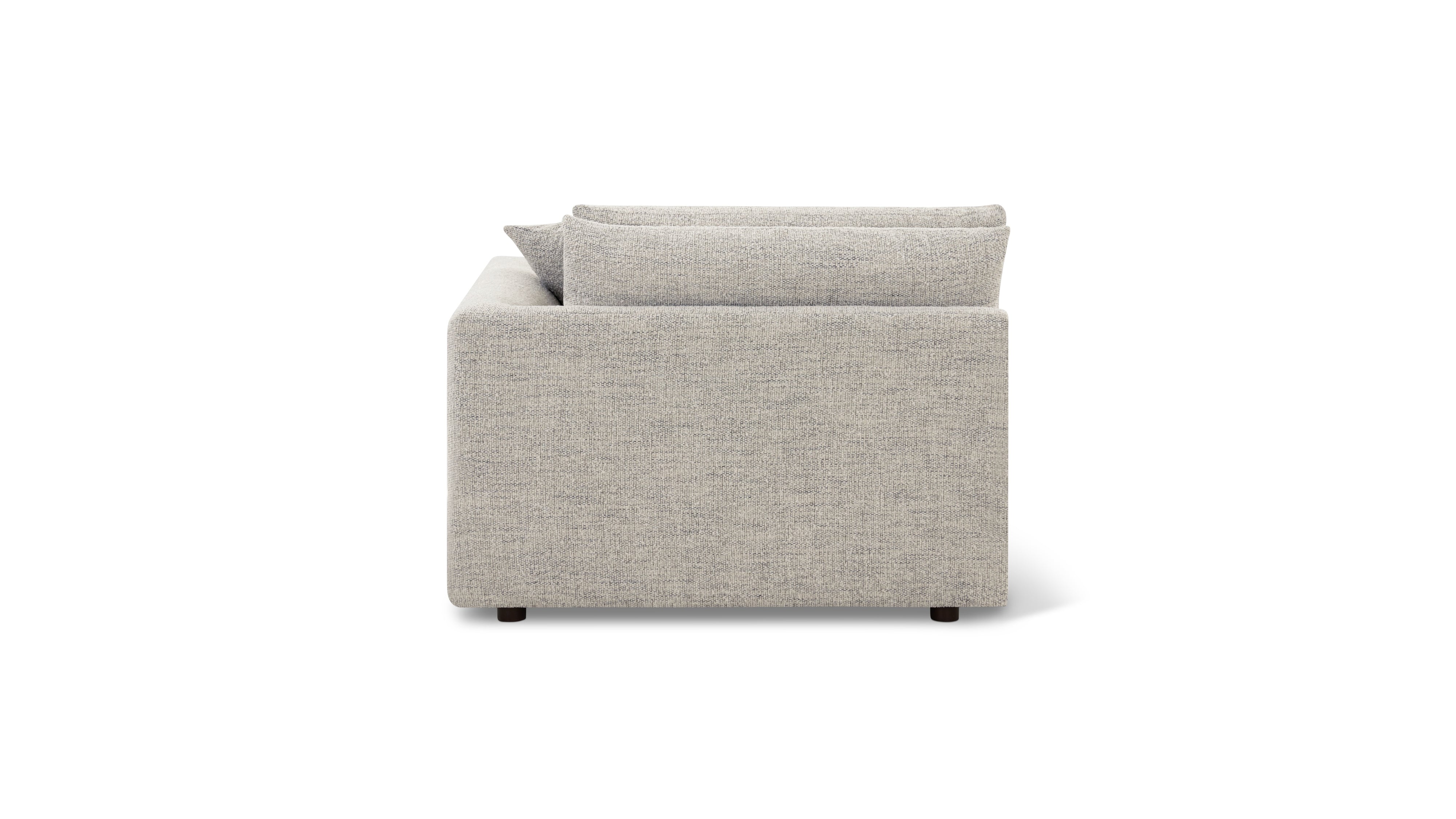 Soft Spot Right Arm Corner Chair, Oatmeal