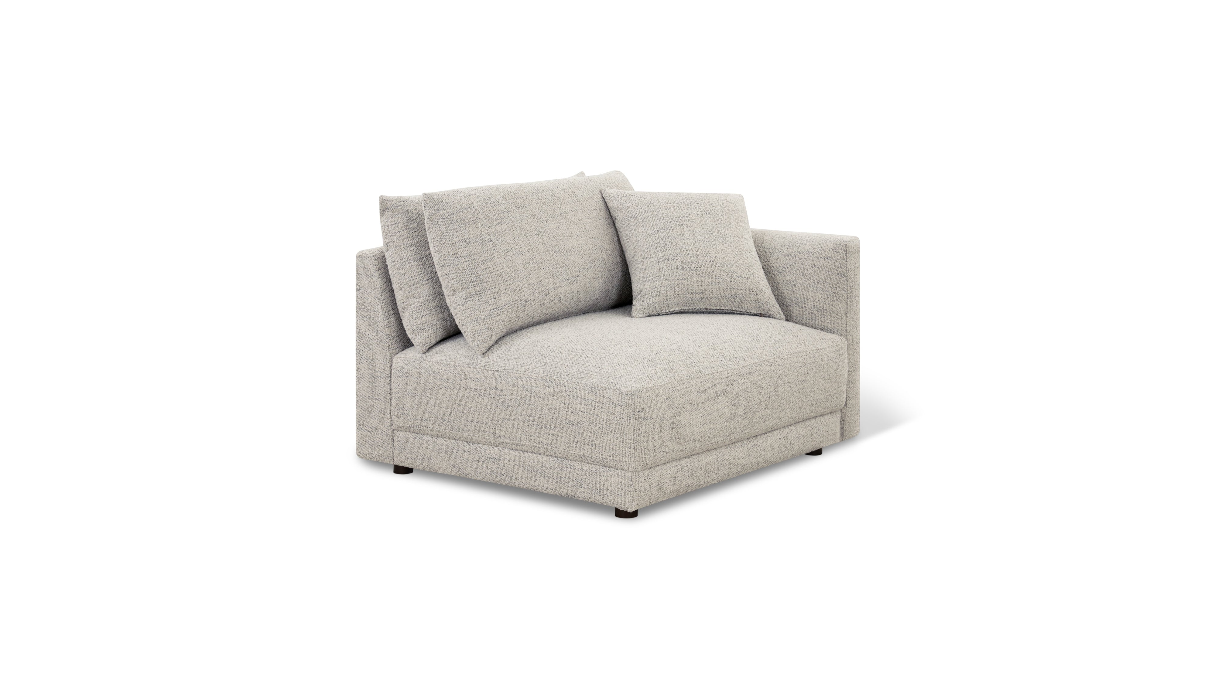 Soft Spot Right Arm Corner Chair, Oatmeal