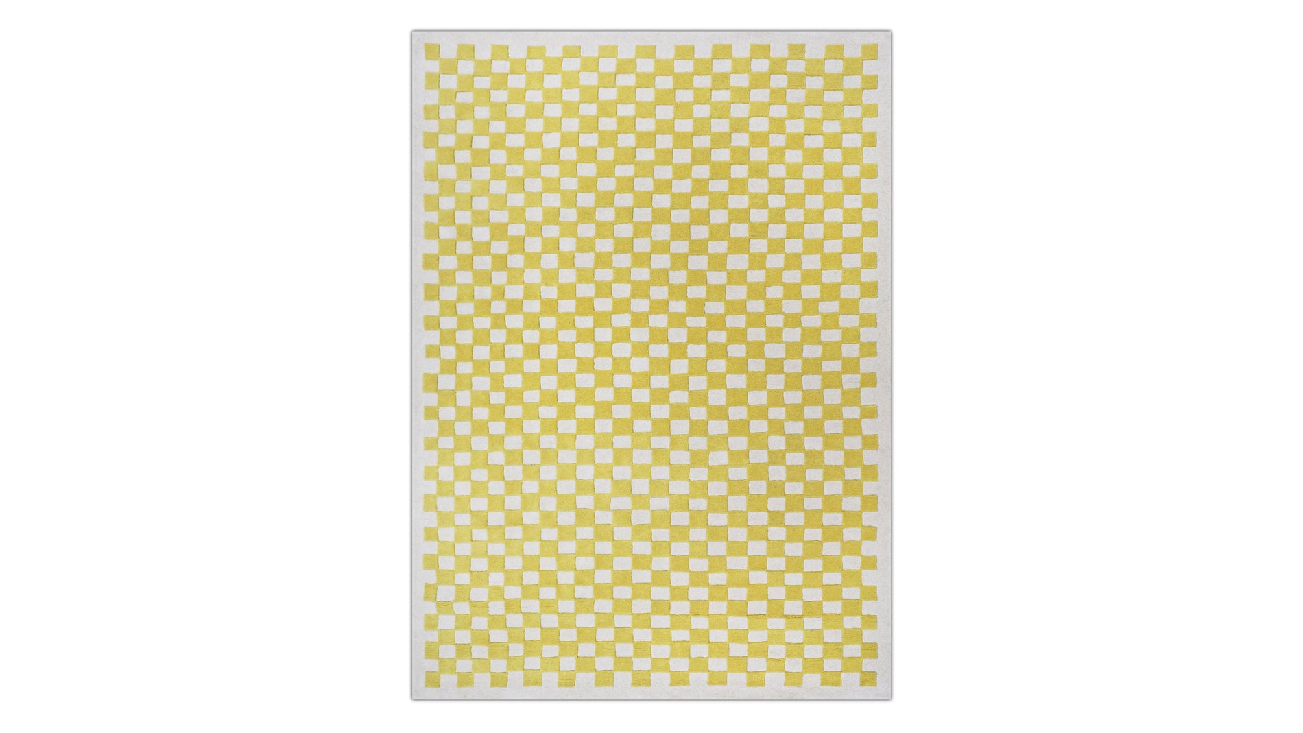 Checkers Rug x Scott Sueme, 8x10, Sunshine_image