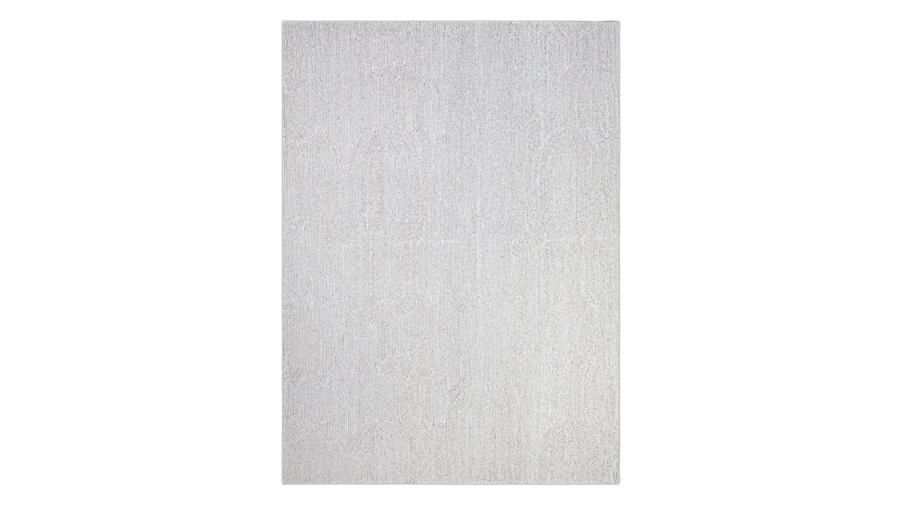 Rocky Road Rug, 5x8, Frost