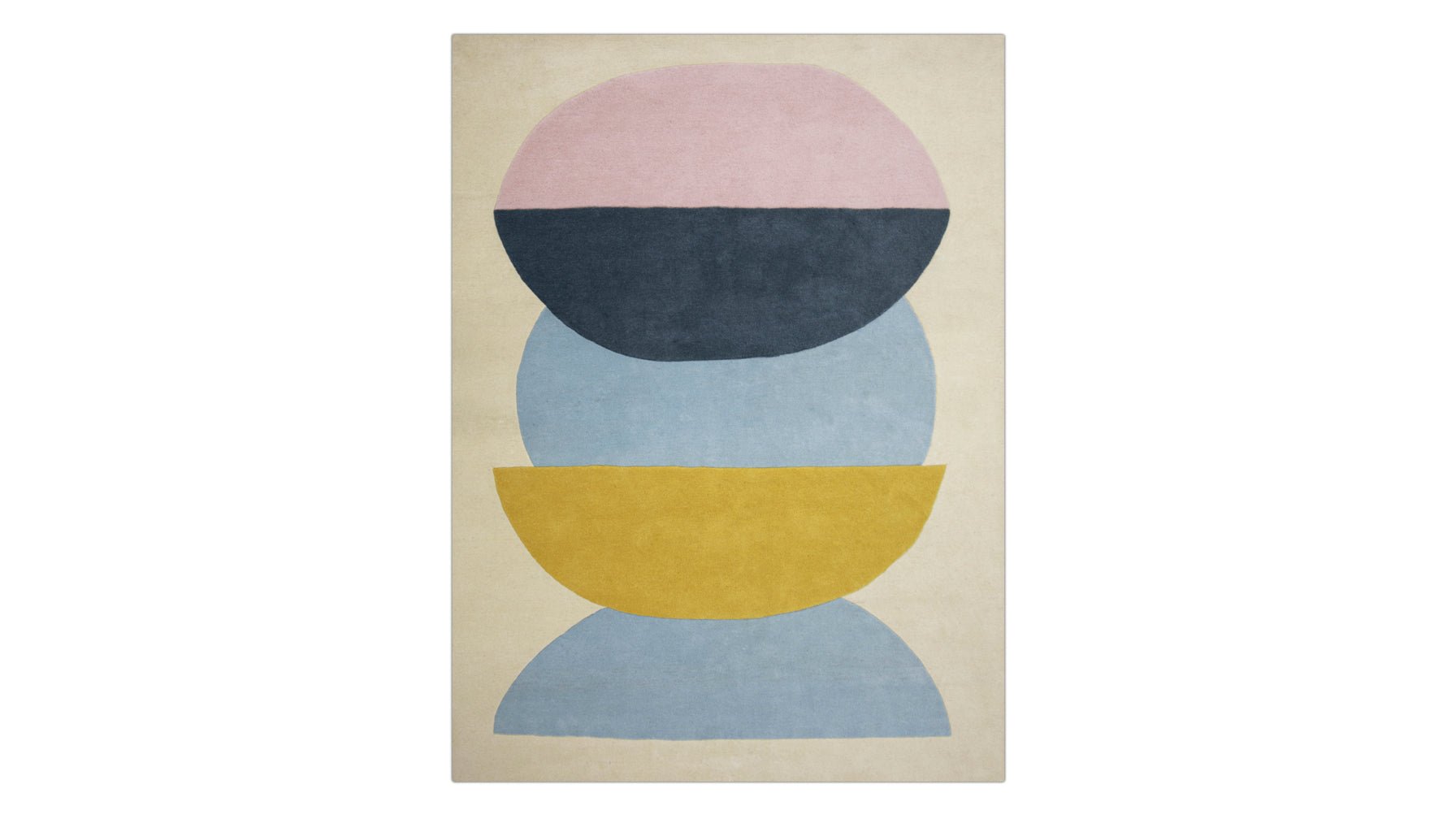 New Tides Rug x Scott Sueme, 8x10, Ivory - Sundays CompanyRUG - JH - 033 - 005