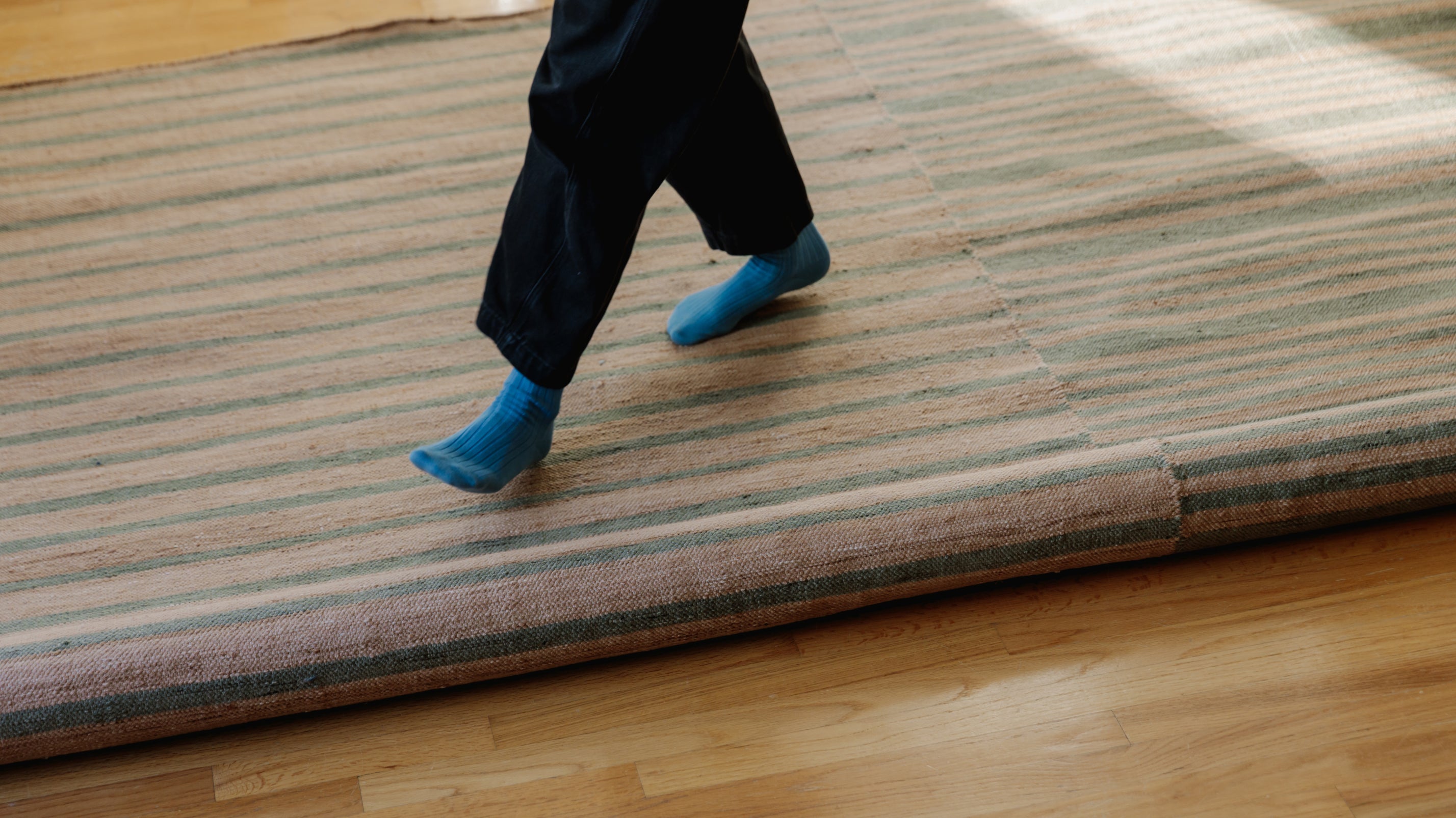 Seawall Rug, 9x12, Kelp