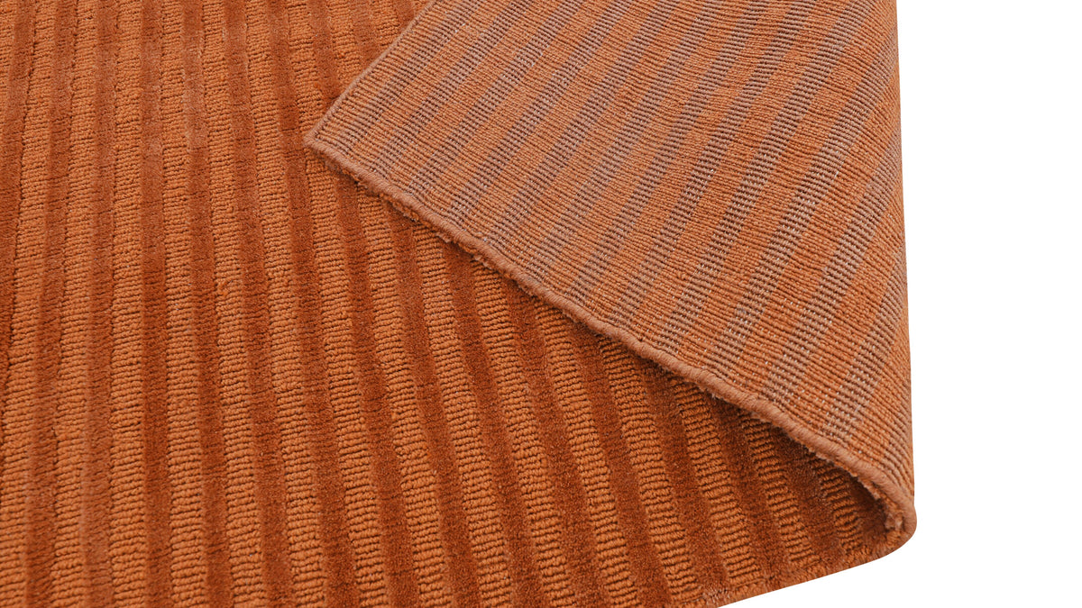 Horizon Rug, 8x10, Terracotta