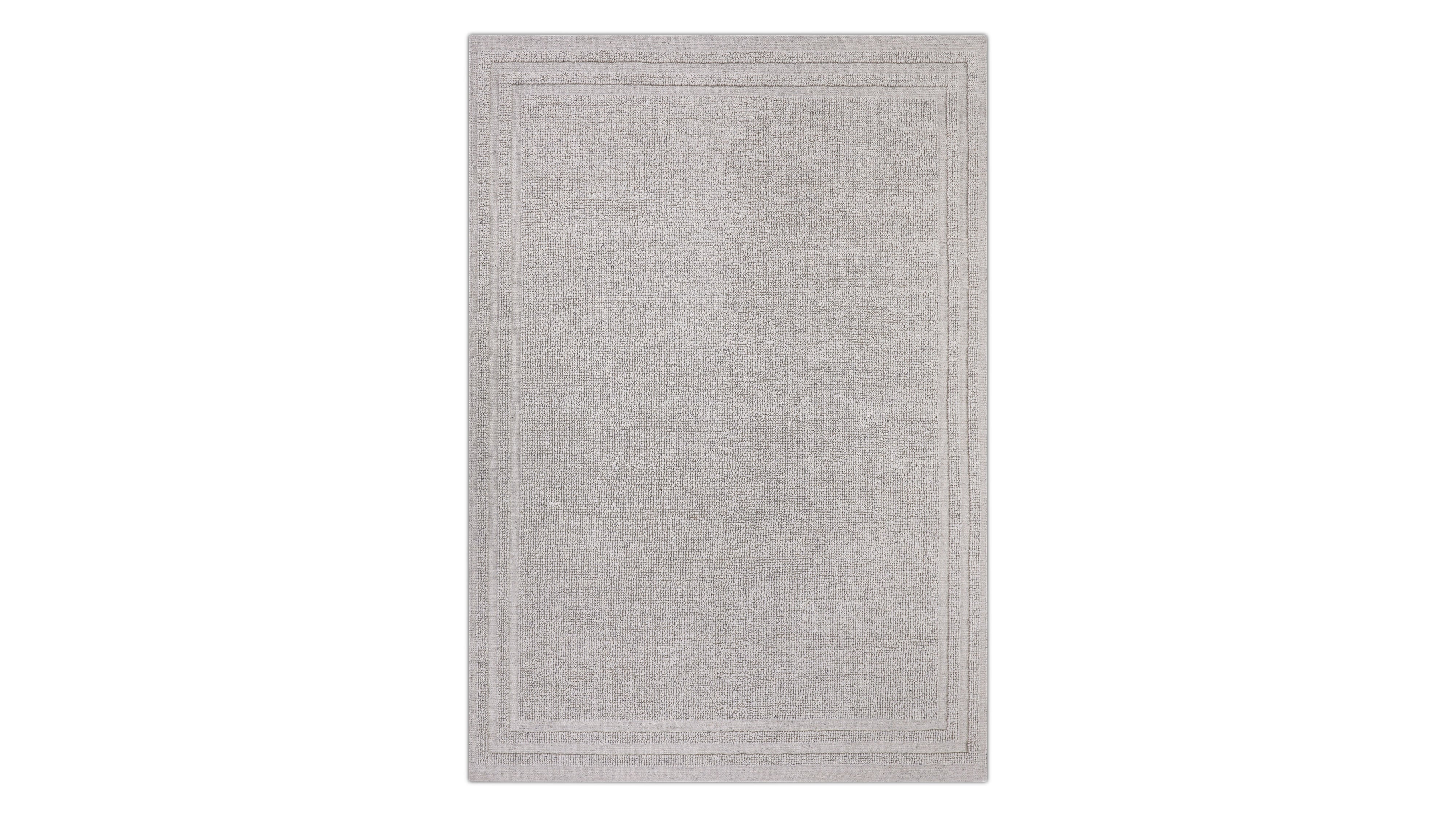 Shaughnessy Rug, 6X9, Silver
