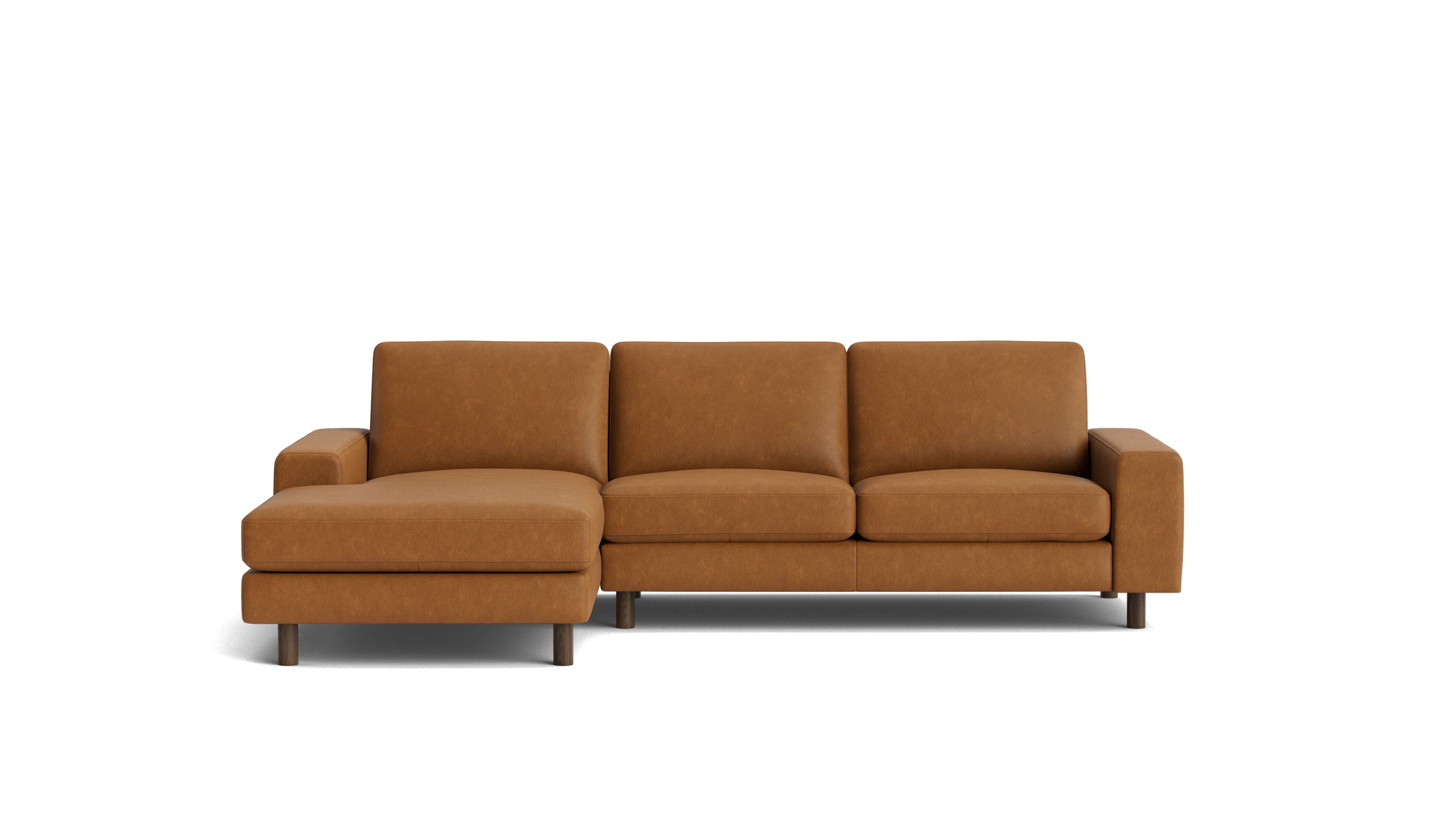 Right At Home Sectional, Left, Golden Tan