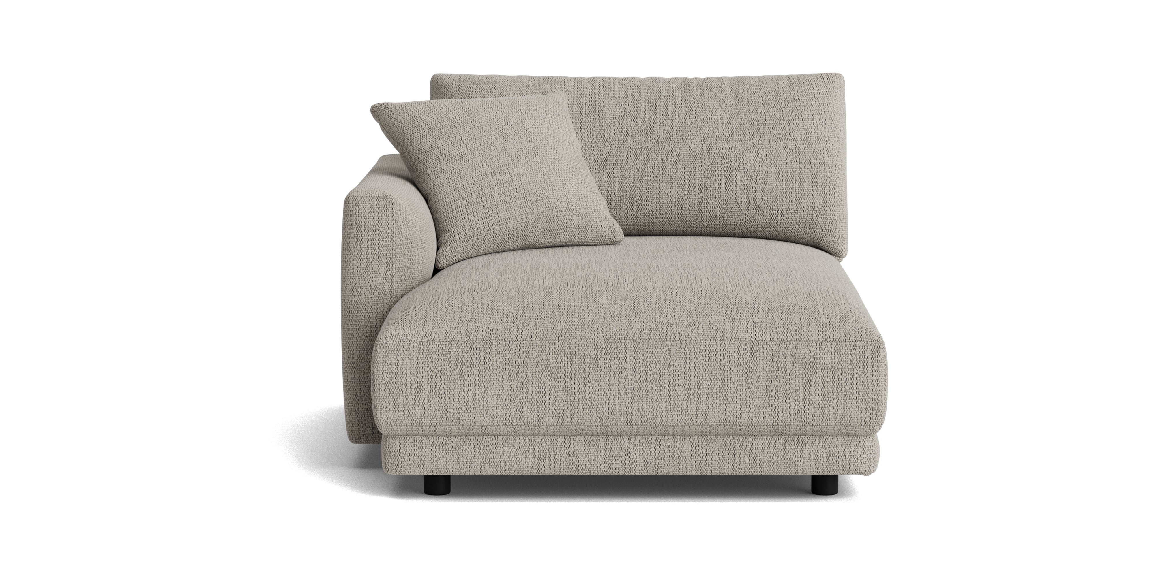 Soft Spot Left Arm Chaise, Oatmeal