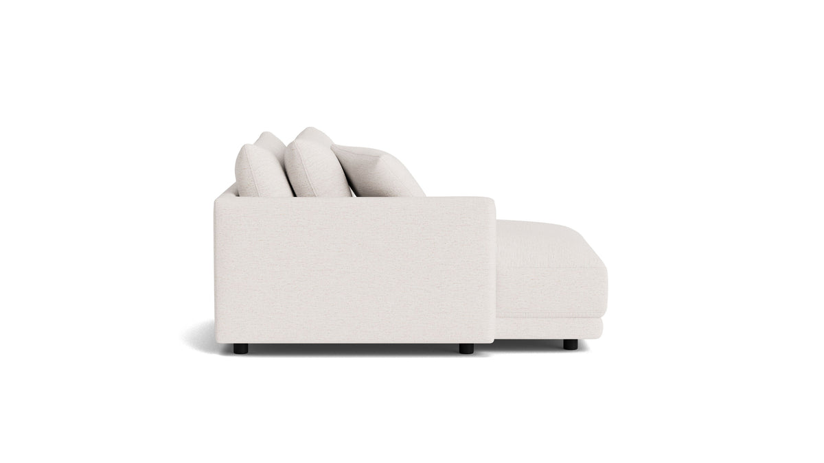 Soft Spot Left Arm Chaise, Nomad Snow