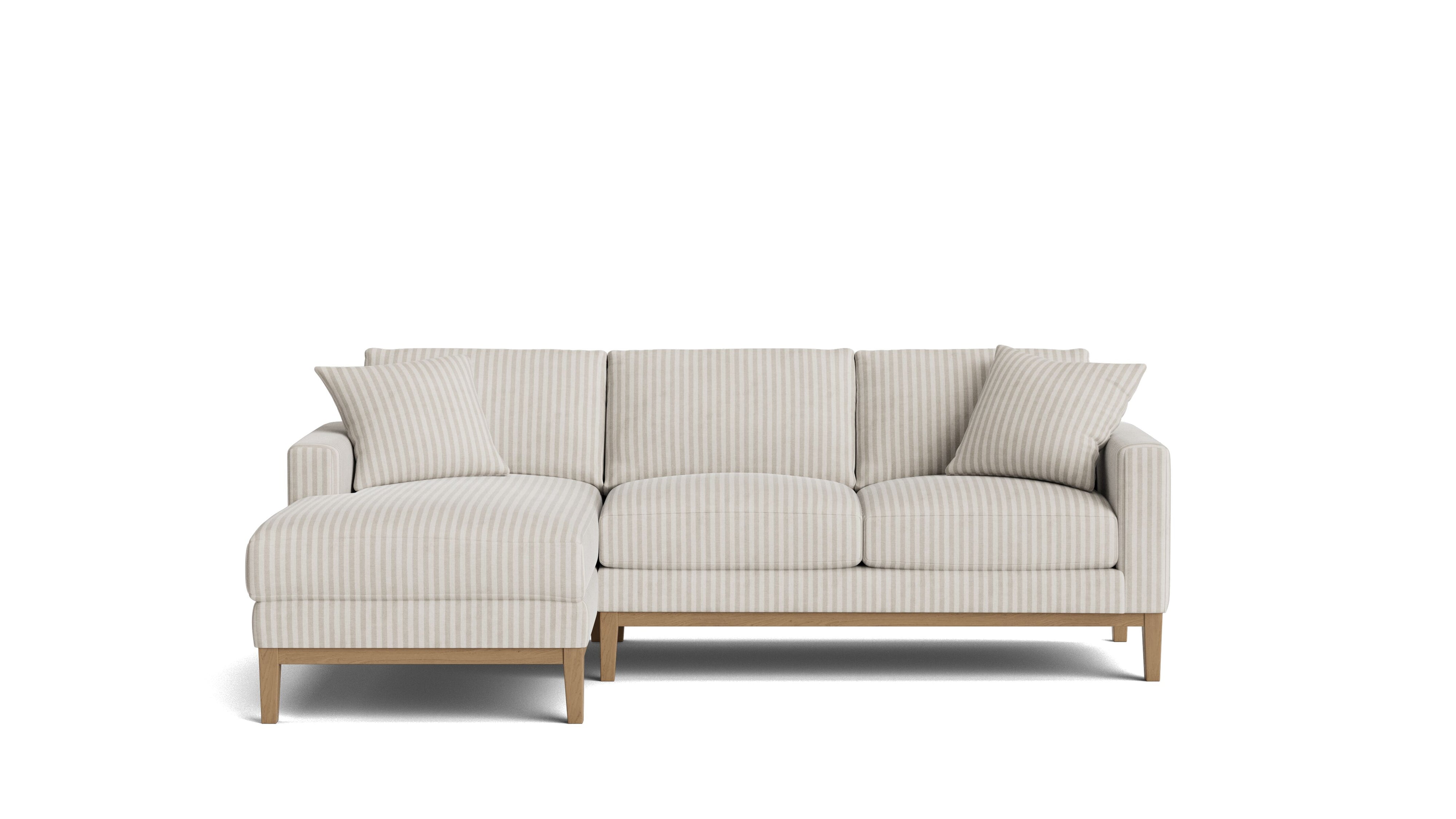 Any Day Sectional, Left, Newport Stripe