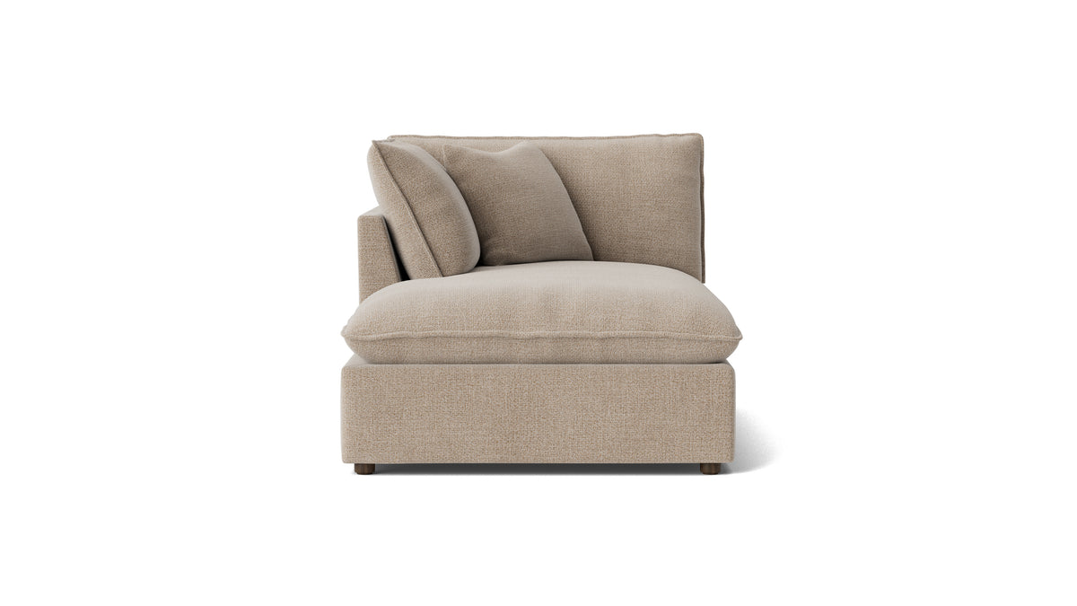 Chill Time Left Arm Chaise, Champagne