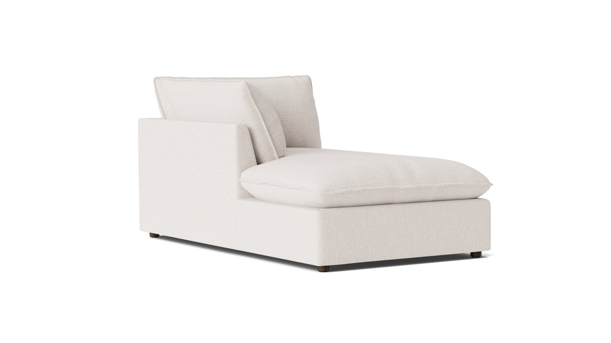 Chill Time Left Arm Chaise, Nomad Snow