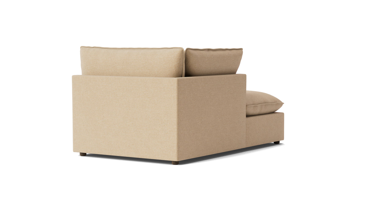 Chill Time Left Arm Chaise, Hazelnut — alternate view