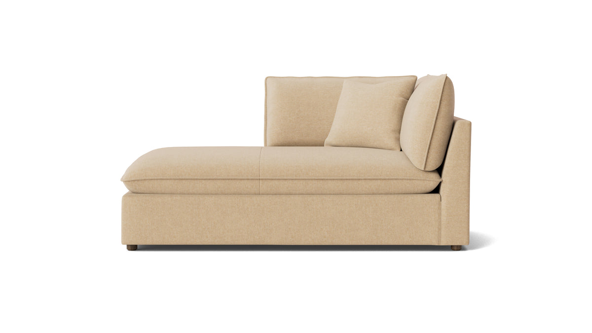 Chill Time Left Arm Chaise, Hazelnut