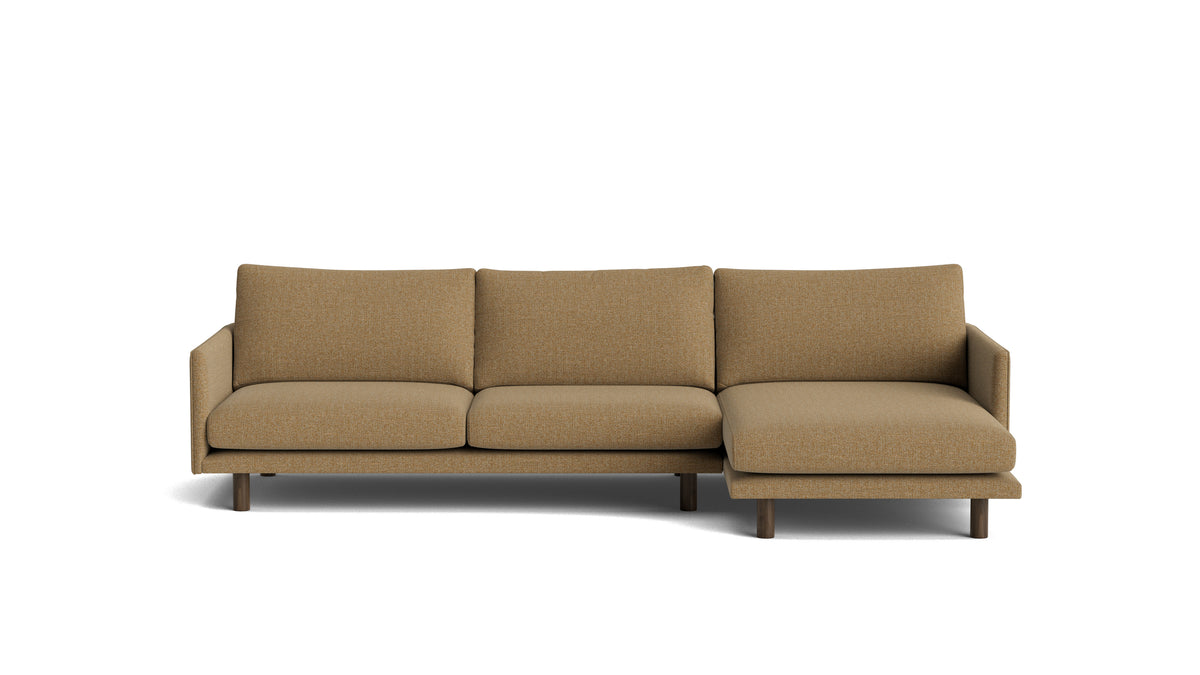 Just Right Sectional, Right, Toasted Oat