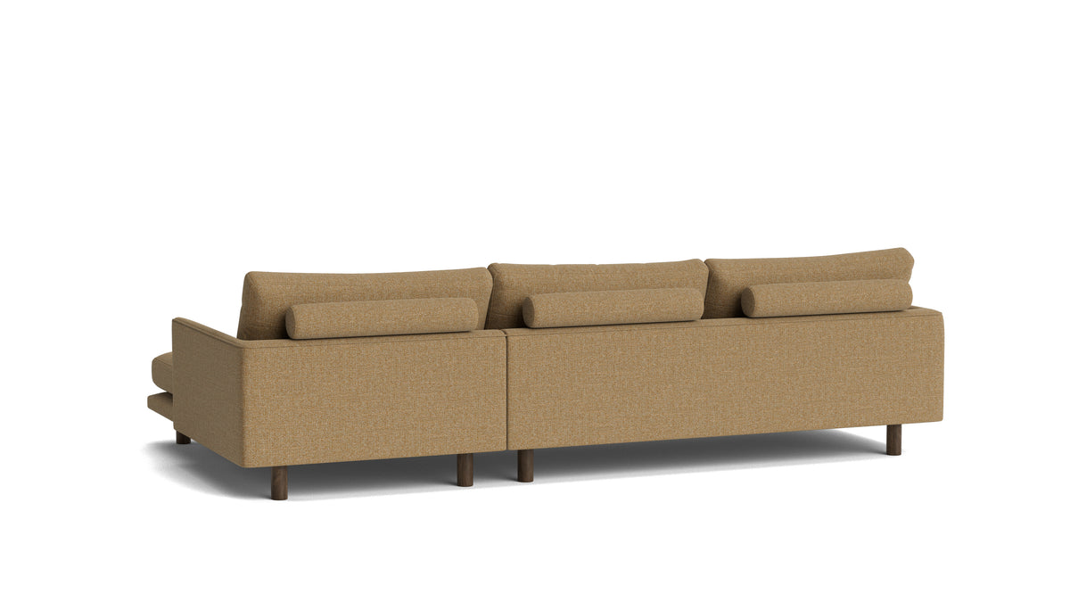 Just Right Sectional, Right, Toasted Oat