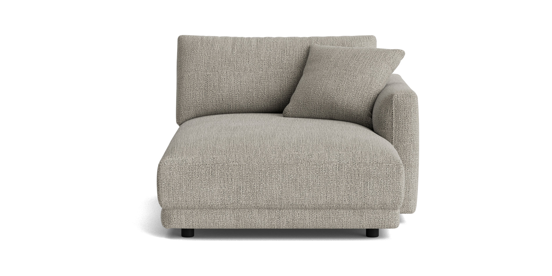 Soft Spot Right Arm Chaise, Oatmeal_image