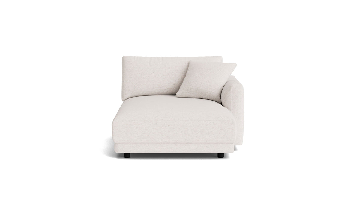 Soft Spot Right Arm Chaise, Nomad Snow