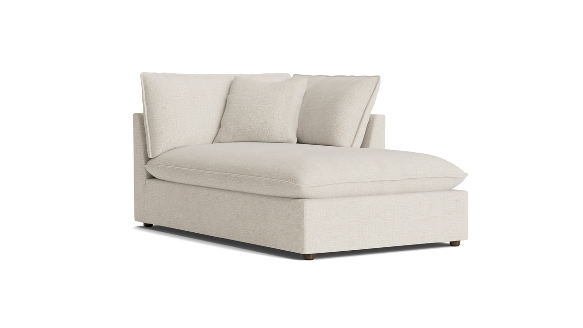Chill Time Right Arm Chaise, Birch — alternate view