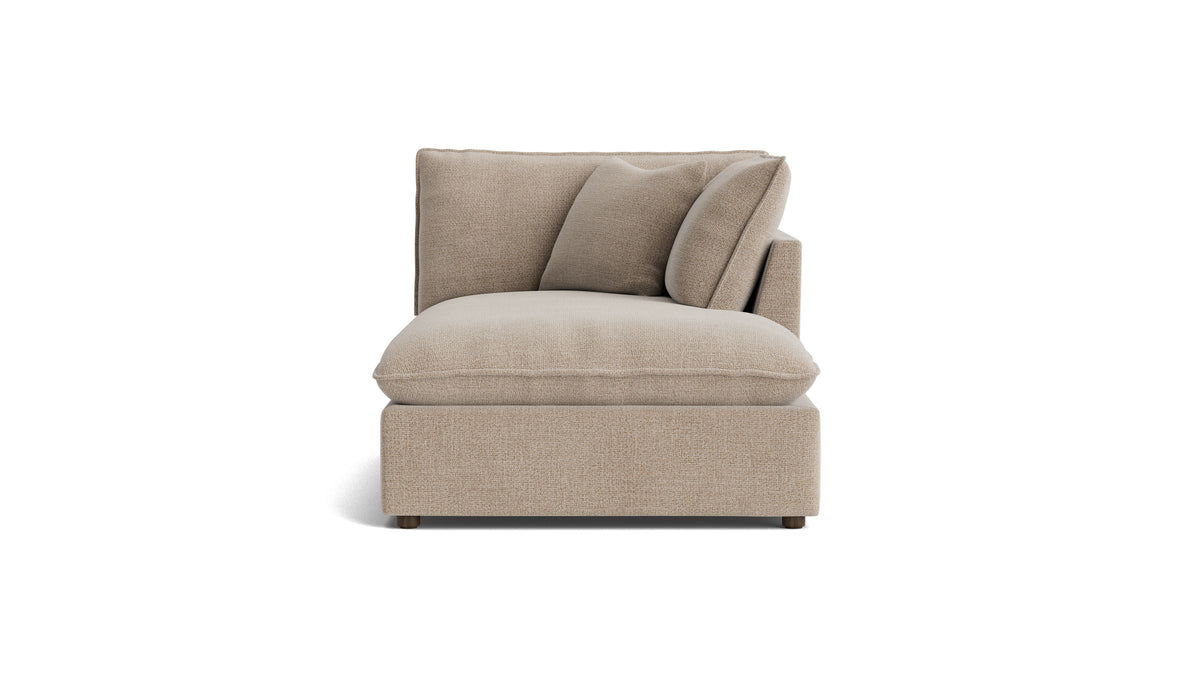Chill Time Right Arm Chaise, Champagne