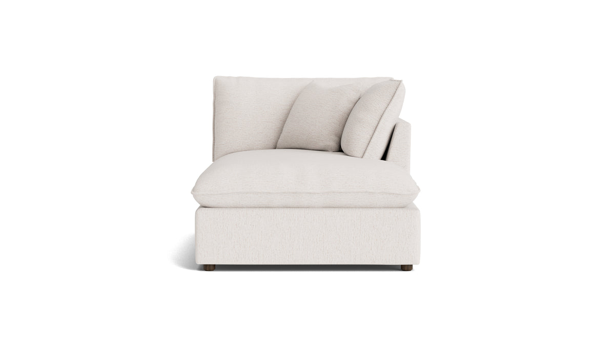 Chill Time Right Arm Chaise, Nomad Snow