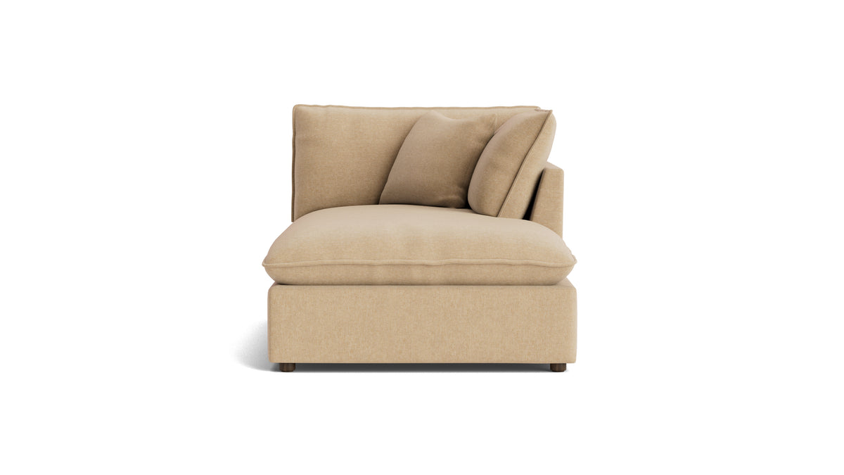 Chill Time Right Arm Chaise, Hazelnut