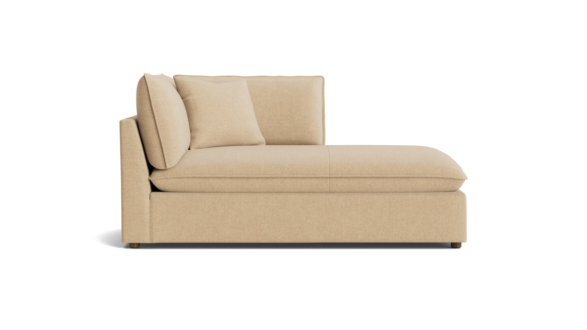 Chill Time Right Arm Chaise, Hazelnut