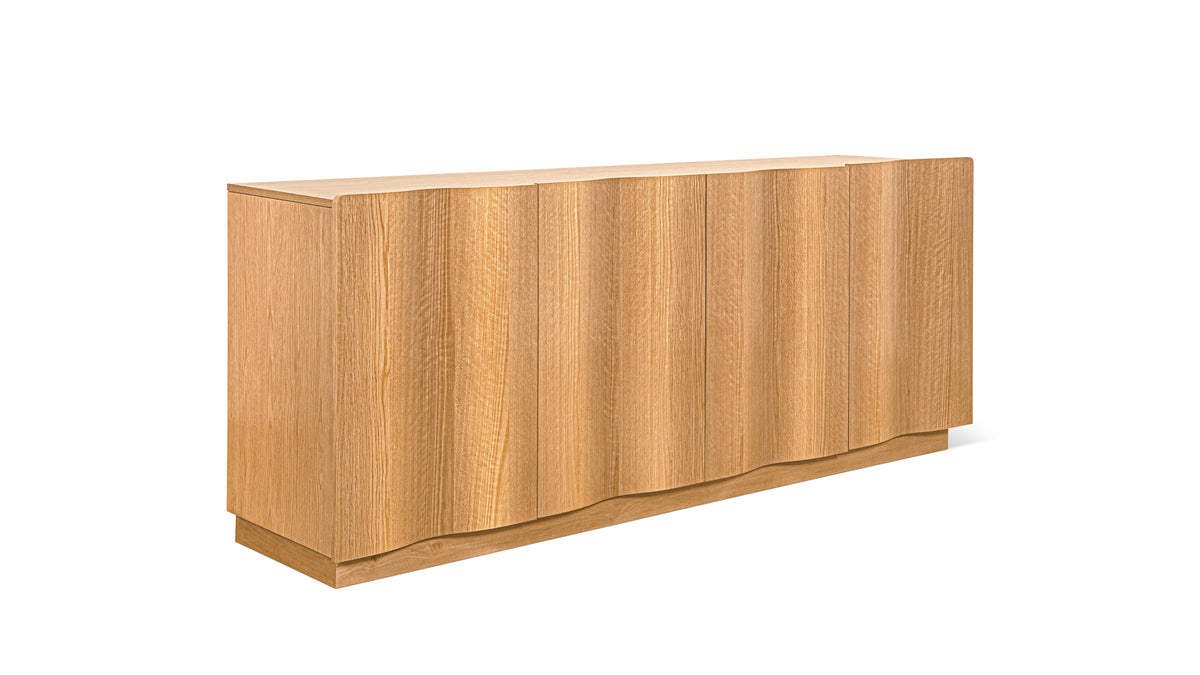 Ripple Sideboard, Oak — alternate view