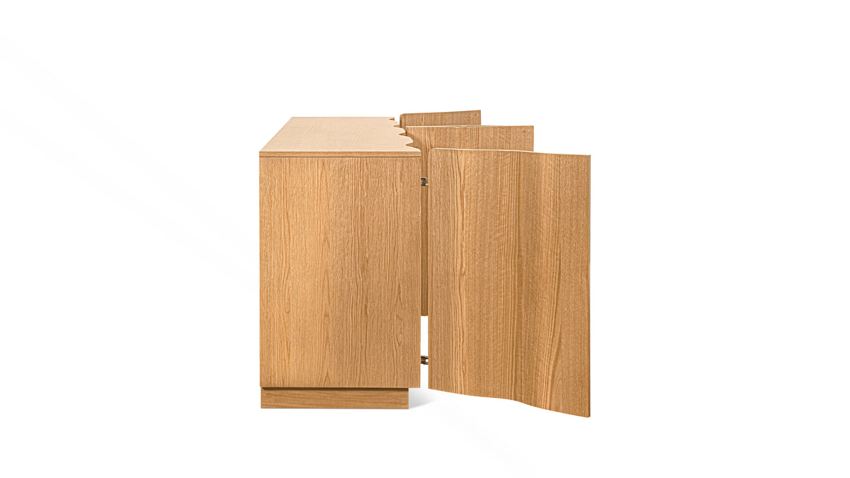 Ripple Sideboard, Oak — alternate view
